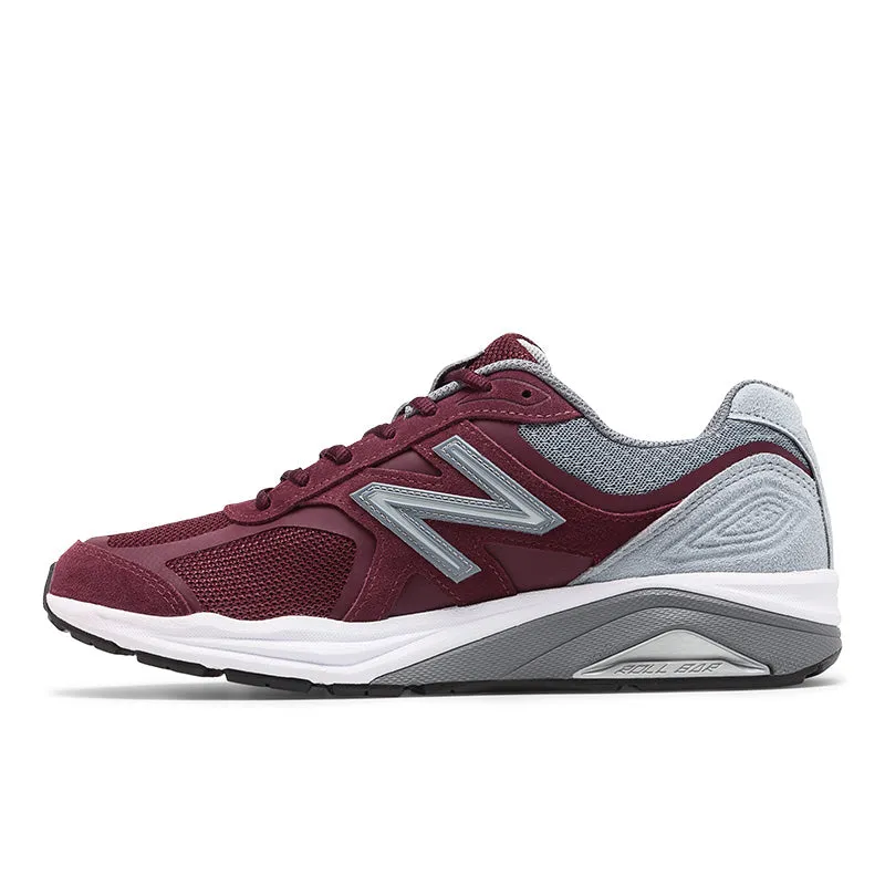 1540v3 - Burgundy with Grey - Men's odor - resistant treatment shoes
