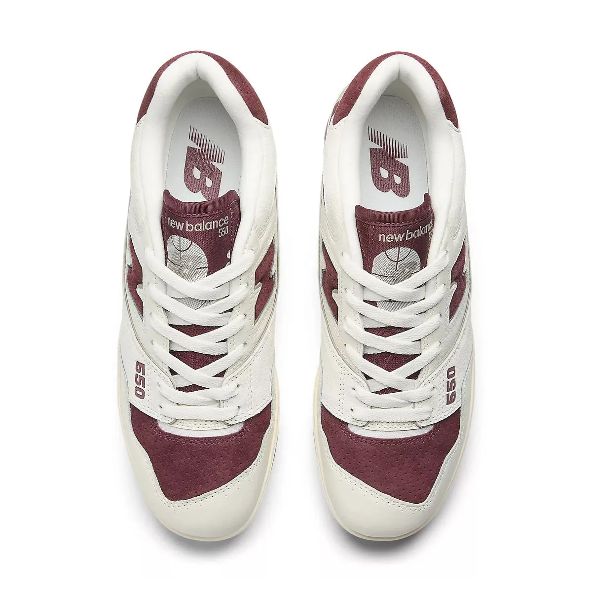 550 'Sea Salt Classic Crimson' Strong Stitching