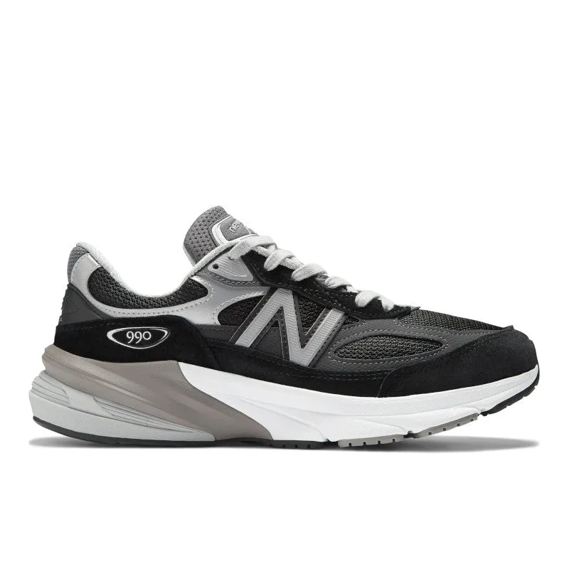 colorful shoe appearance 990v6 - Black with White - Men's