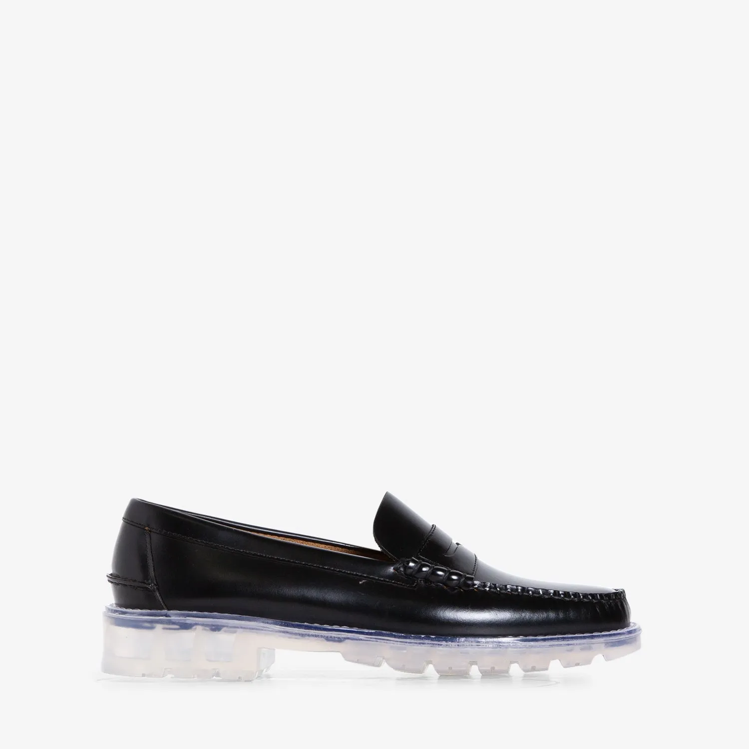 Heel Safe Above The Clouds x Outsides Dan Lug Black | Transparent Crystal