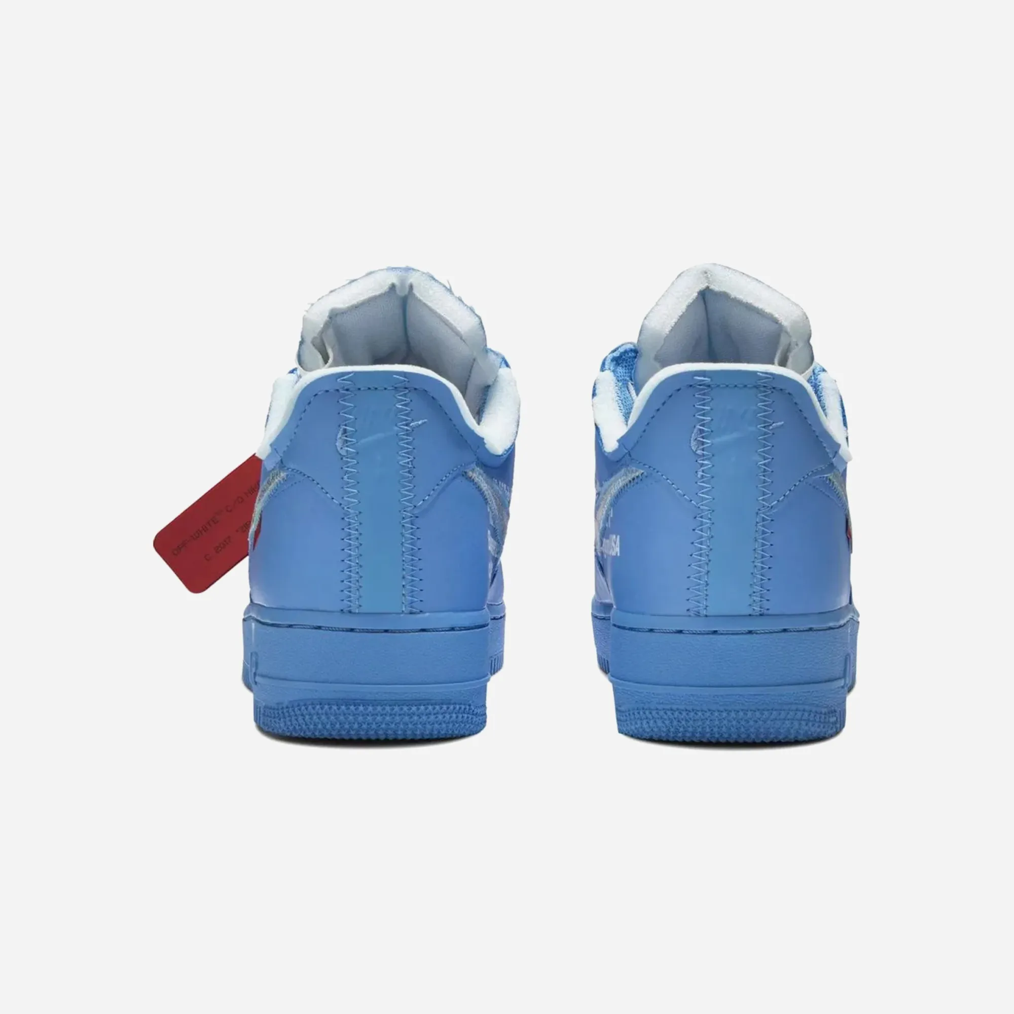 Nike Air Force 1 Low Off White Mca University Blue Reinforced toe