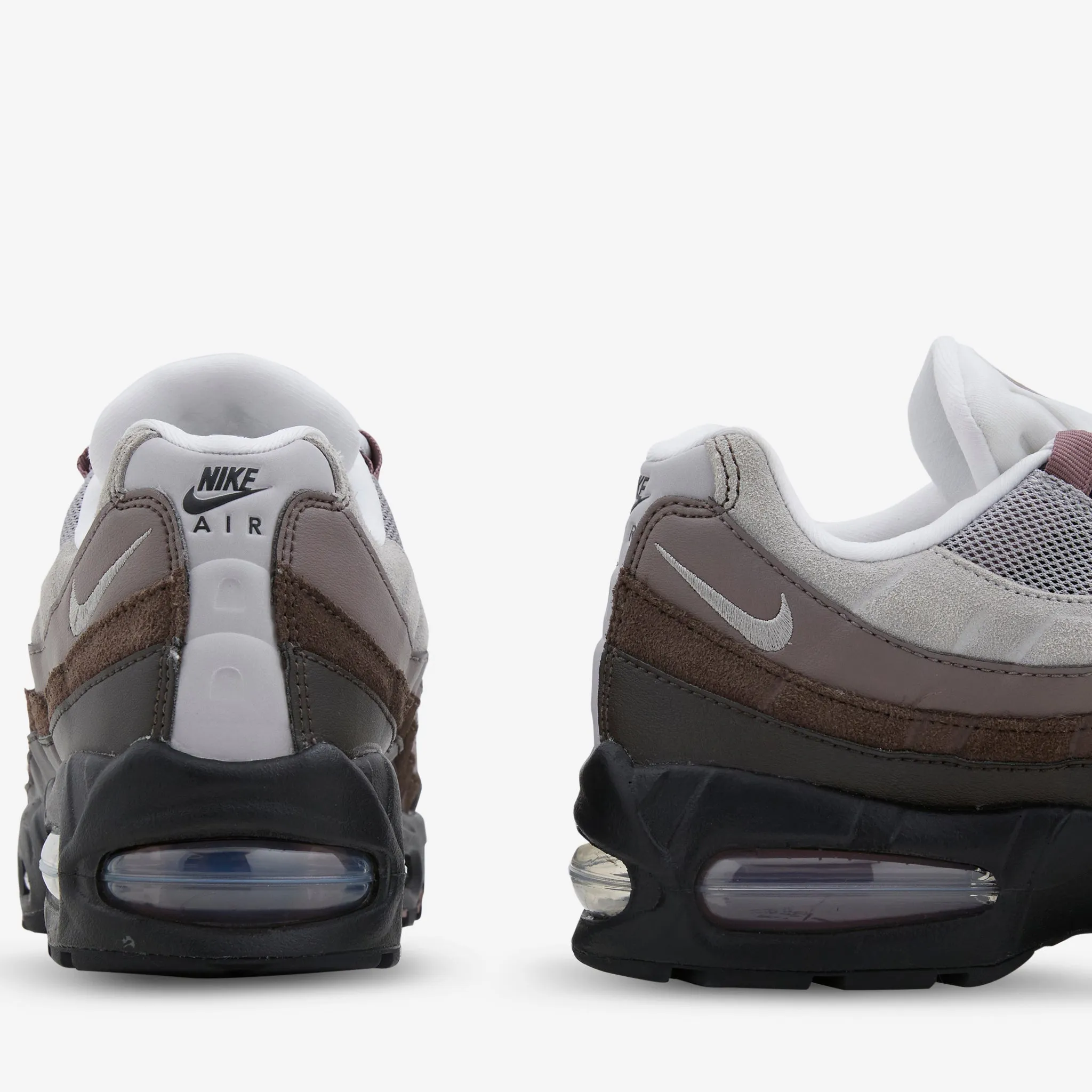 Foot Ease Women's Air Max 95 Velvet Brown | Pearl Grey | Baroque Brown
