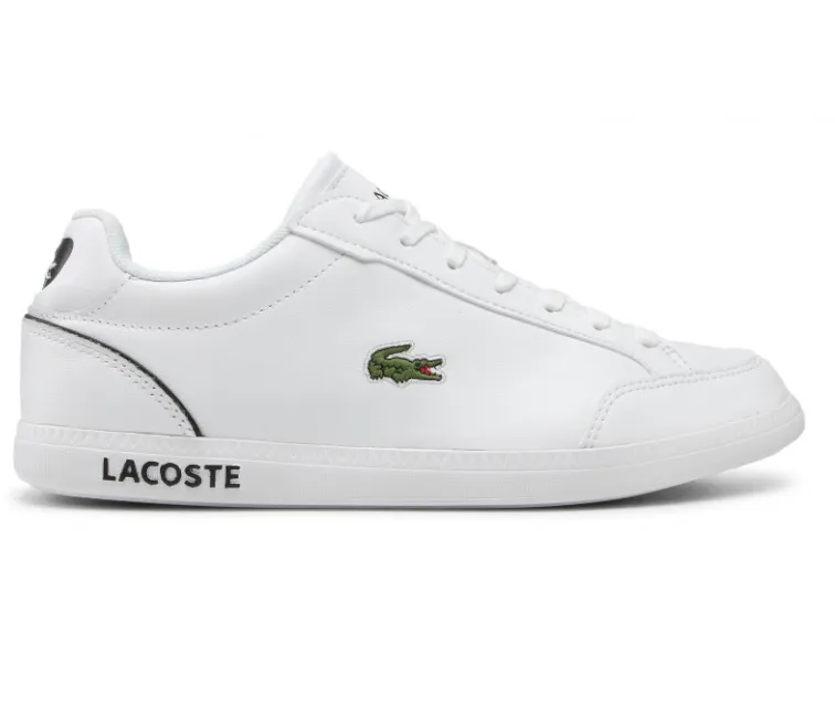 Light Activity Men's Lacoste Graduate Cap 0121 SMA (White/Black)