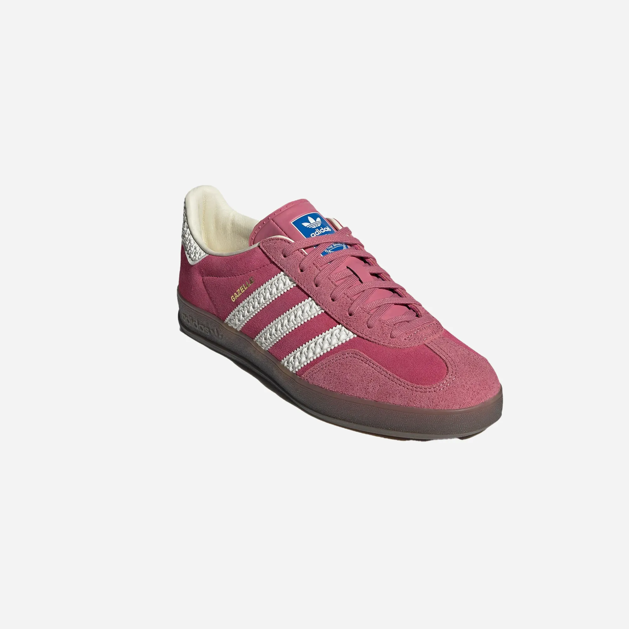 Adidas Gazelle Indoor Pink Cloud White Endurance Fit Rebound Boost Technology