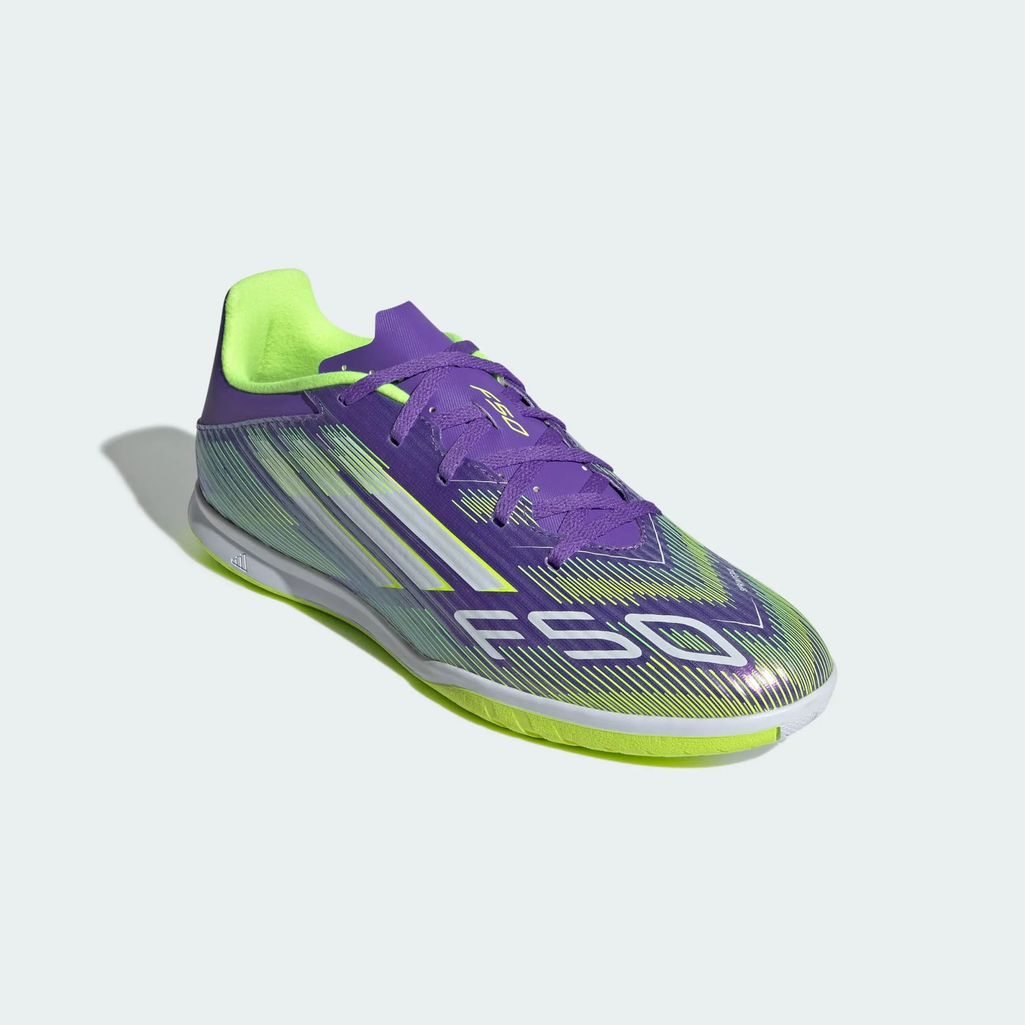 Power Frame Adidas Men's F50 Club Indoor Purple Football Boots