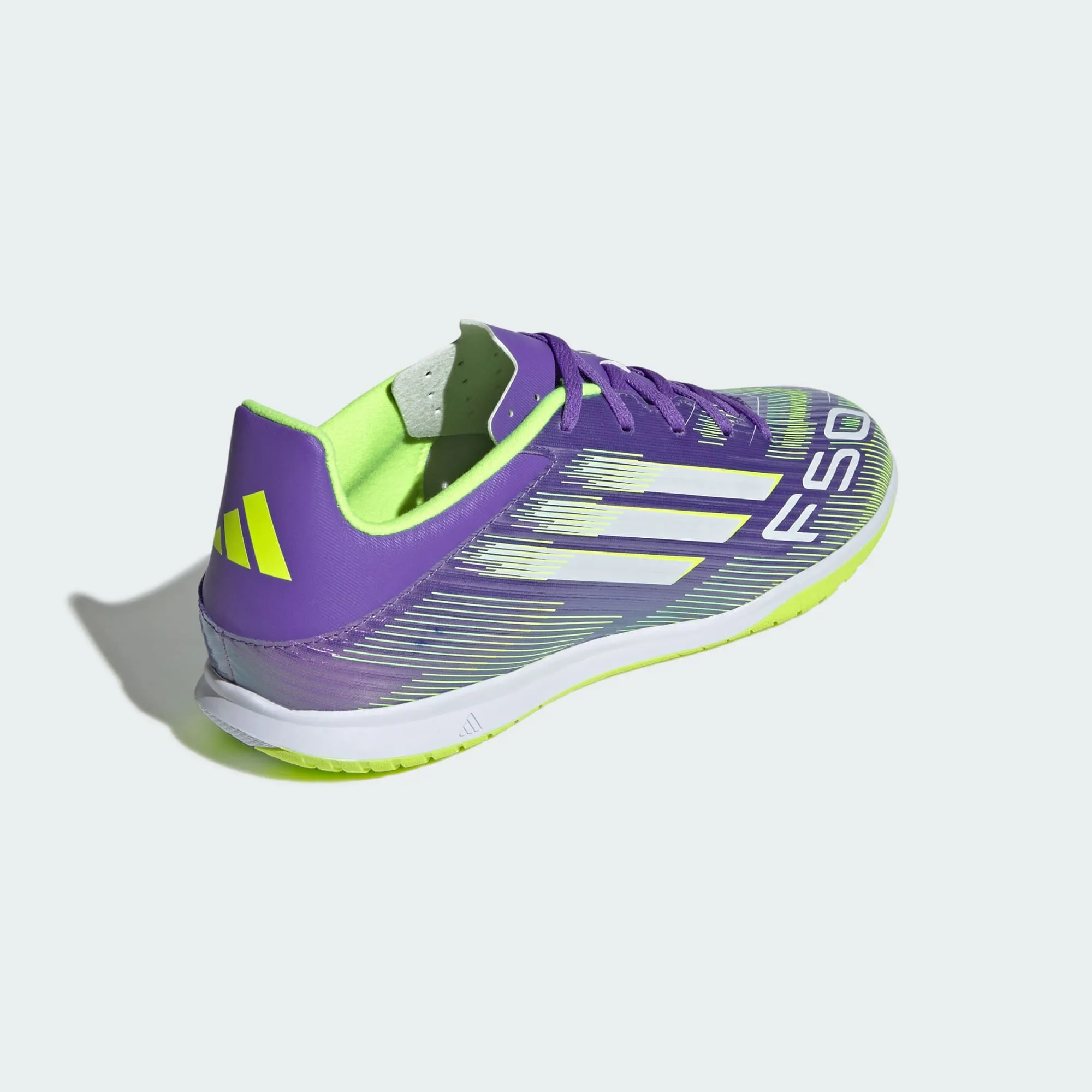 Durable Sole Ground Power Adidas Men's F50 Club Indoor Purple Football Boots