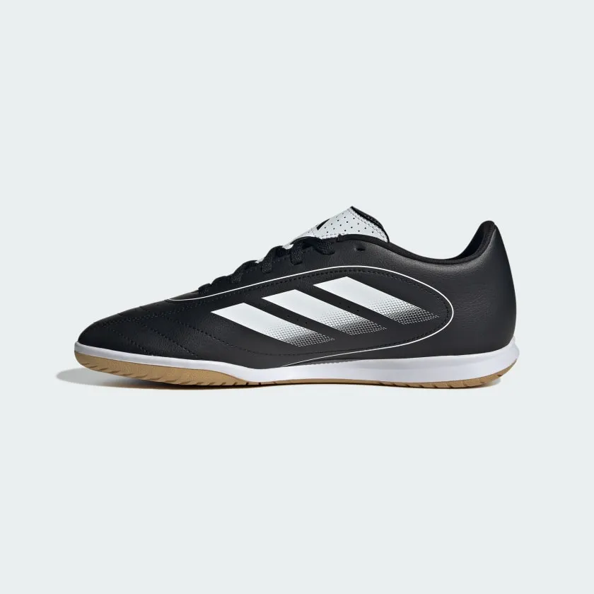 Adidas Men's Goletto Indoor Black/White Football Boots Dynamic Speed Game Confidence