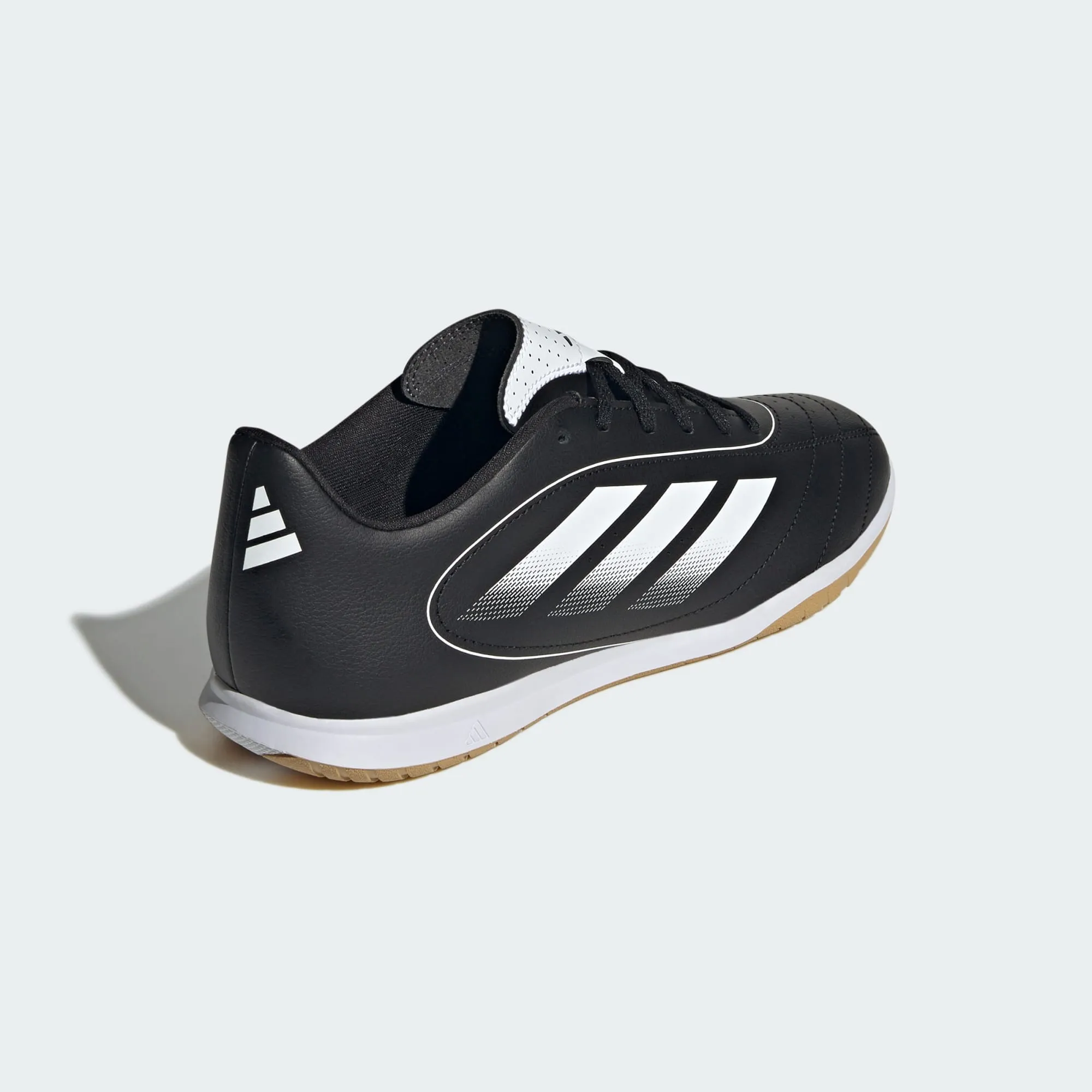 Balanced Performance Adidas Men's Goletto Indoor Black/White Football Boots