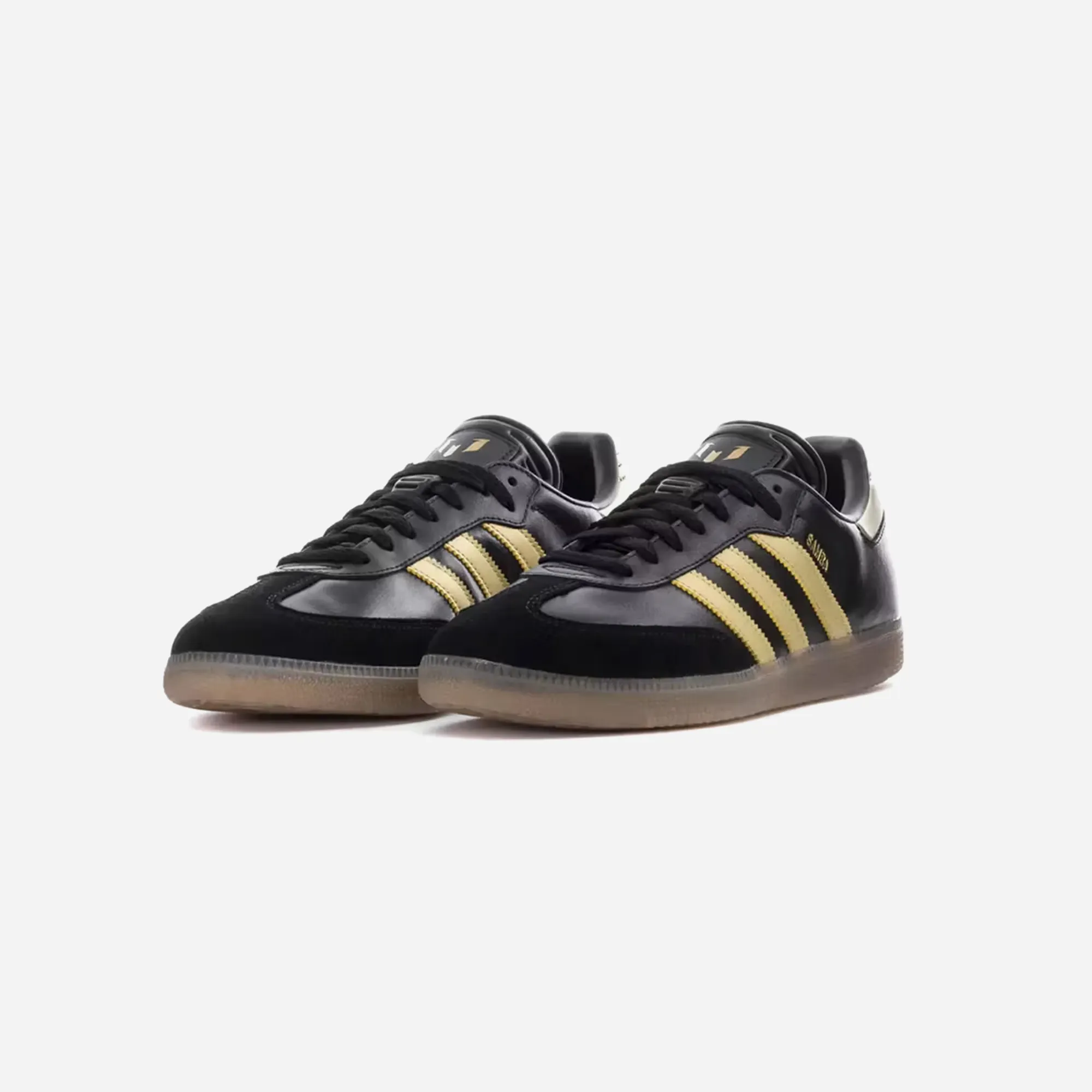Pressure Mapped Outsole Ultra Cushioned Sole Adidas Samba Messi Gold