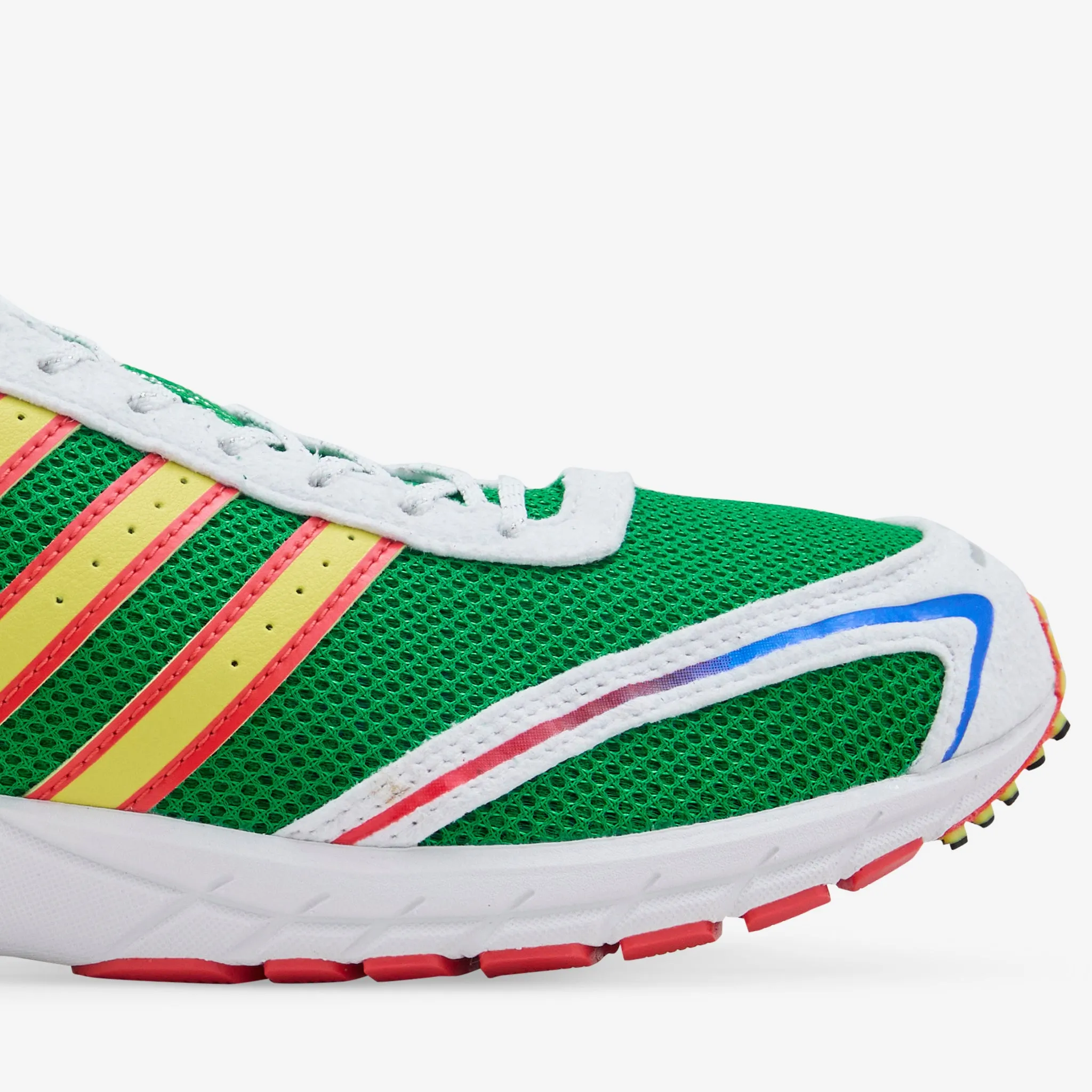 Go Casual Adizero Adios OG Green | Cloud White | Bright Red
