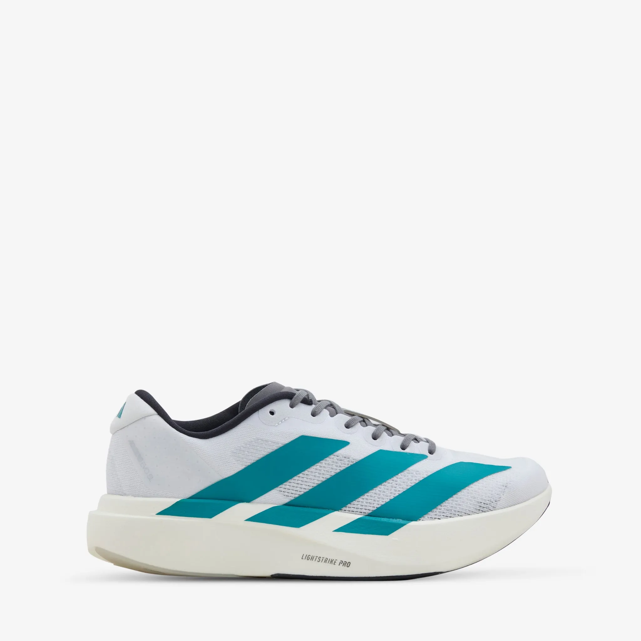 Adizero Evo SL Cloud White | Pure Teal | Grey Four Stylish Upper Adaptive Fit