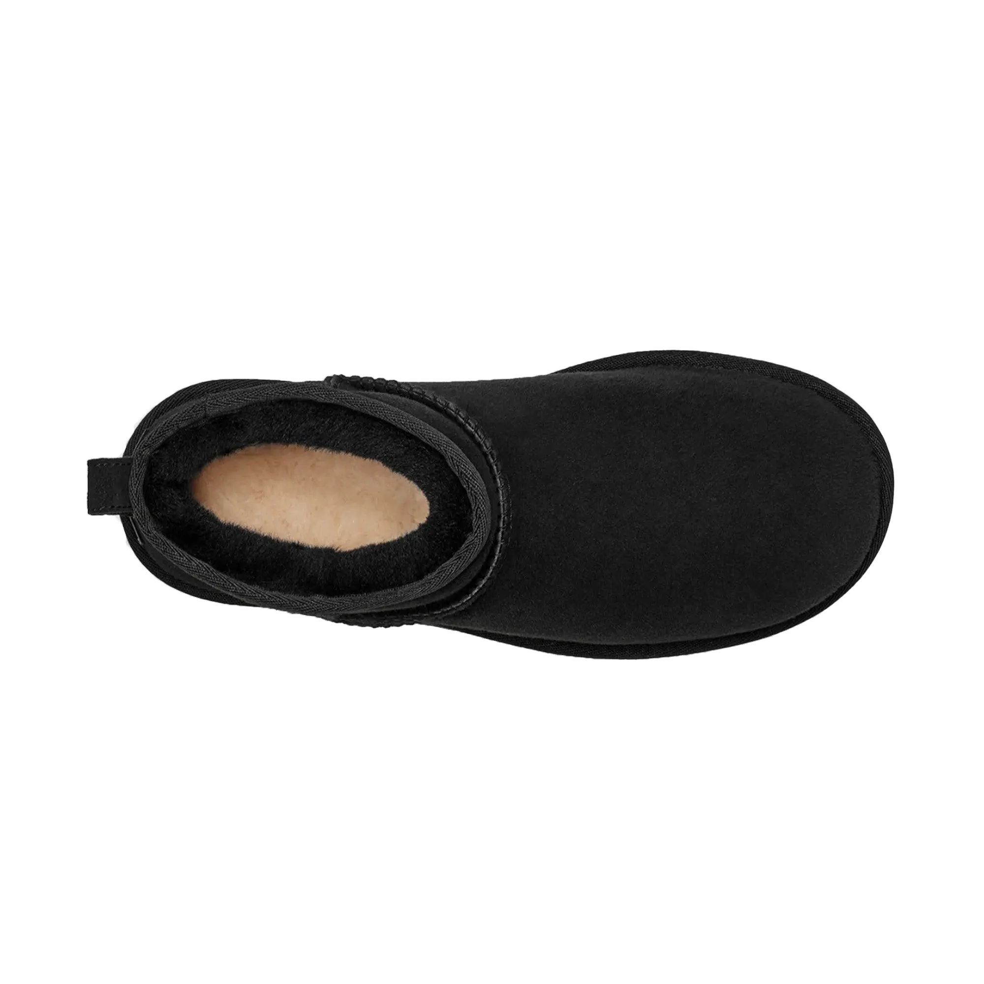UGG Classic Ultra Mini Boot 'Black' Women's (2025) Thong Style EnhancedGrip