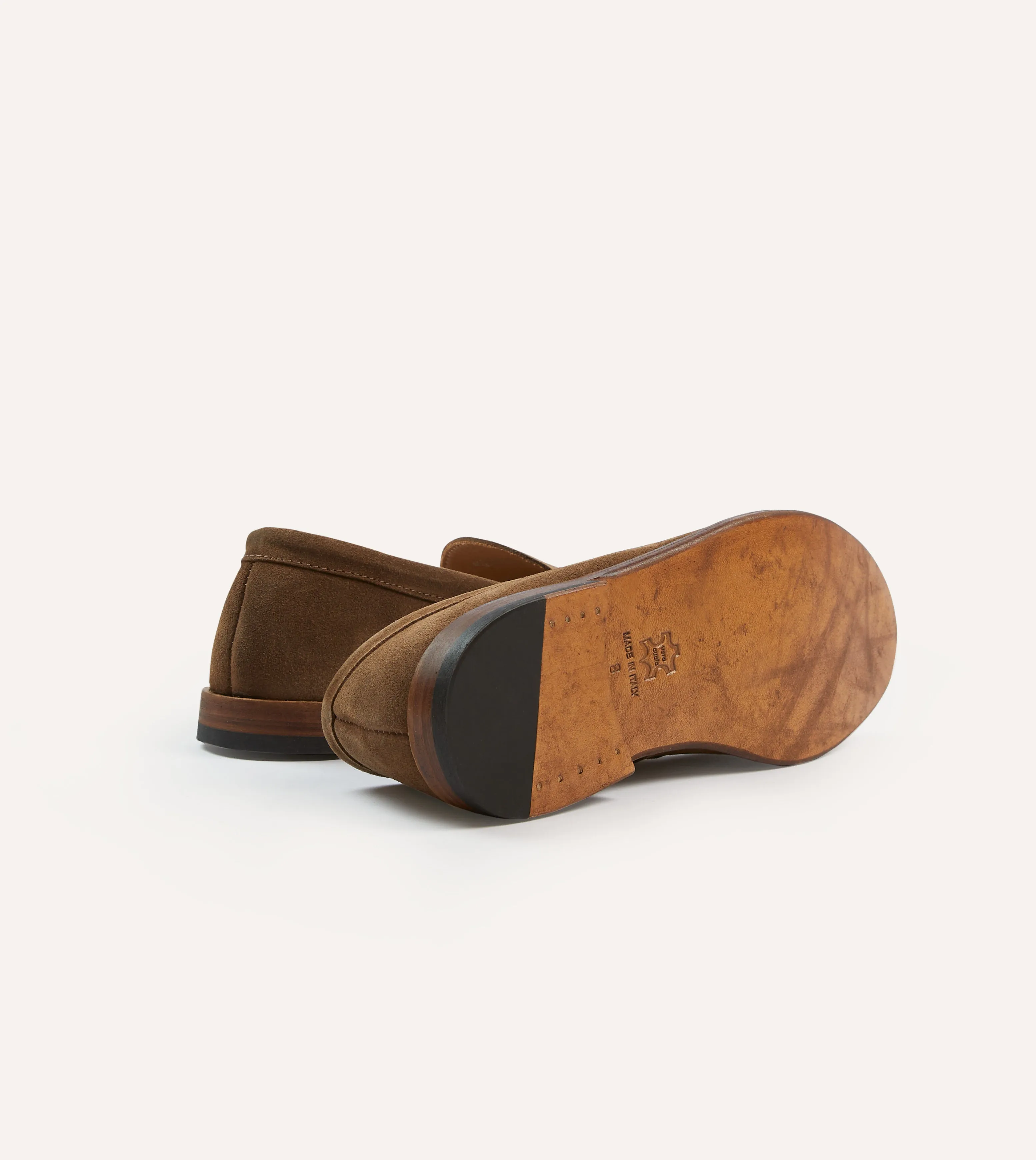 Light Brown Suede Henri Summer Loafer performer Lightweight Ease