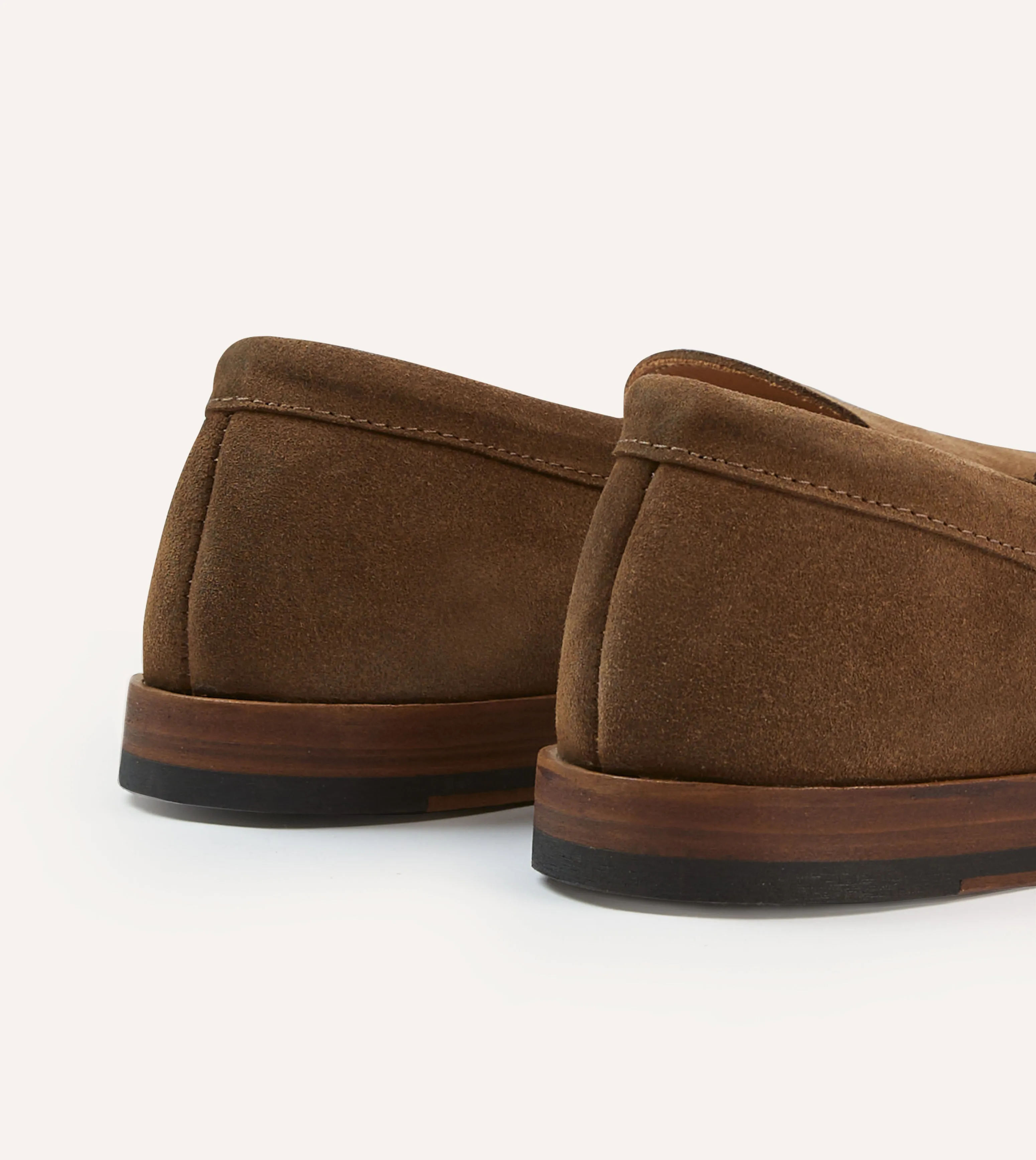 Easy Support Light Brown Suede Henri Summer Loafer