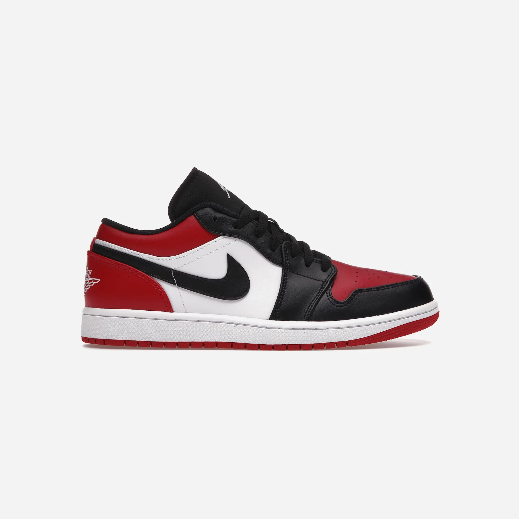 Performance Tech Dynamic lining Nike Air Jordan 1 Low Bred Toe