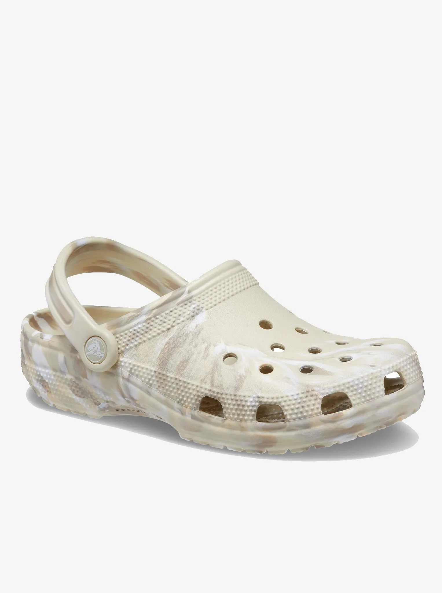 Classic Marbled Clog Unisex Cushioned Insole Closed Toe Style