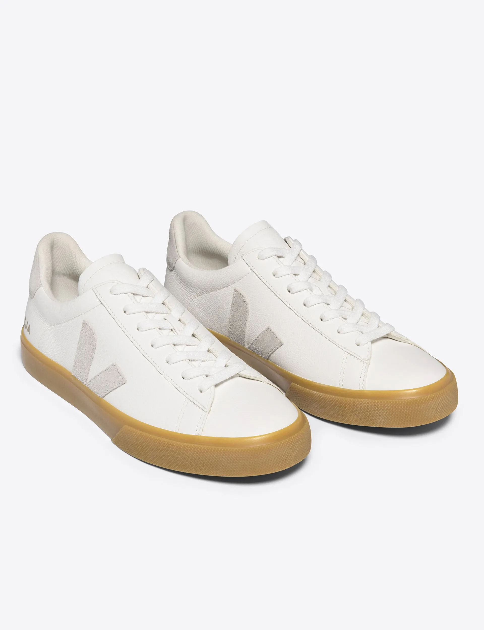 Campo Leather - White Natural Natural TPROutsole