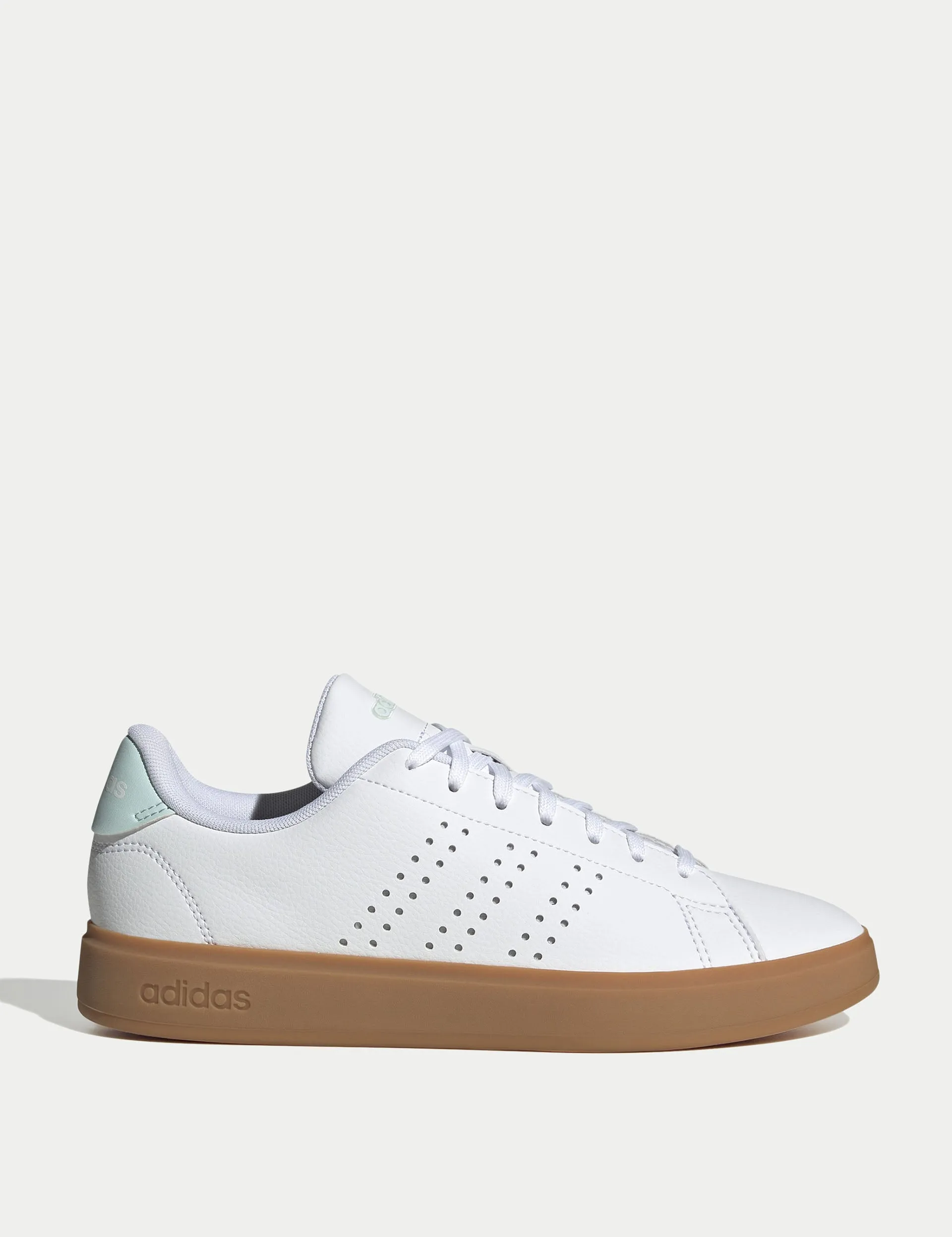 Comfort Driven light feel Advantage 2.0 Shoes - Cloud White/Halo Mint