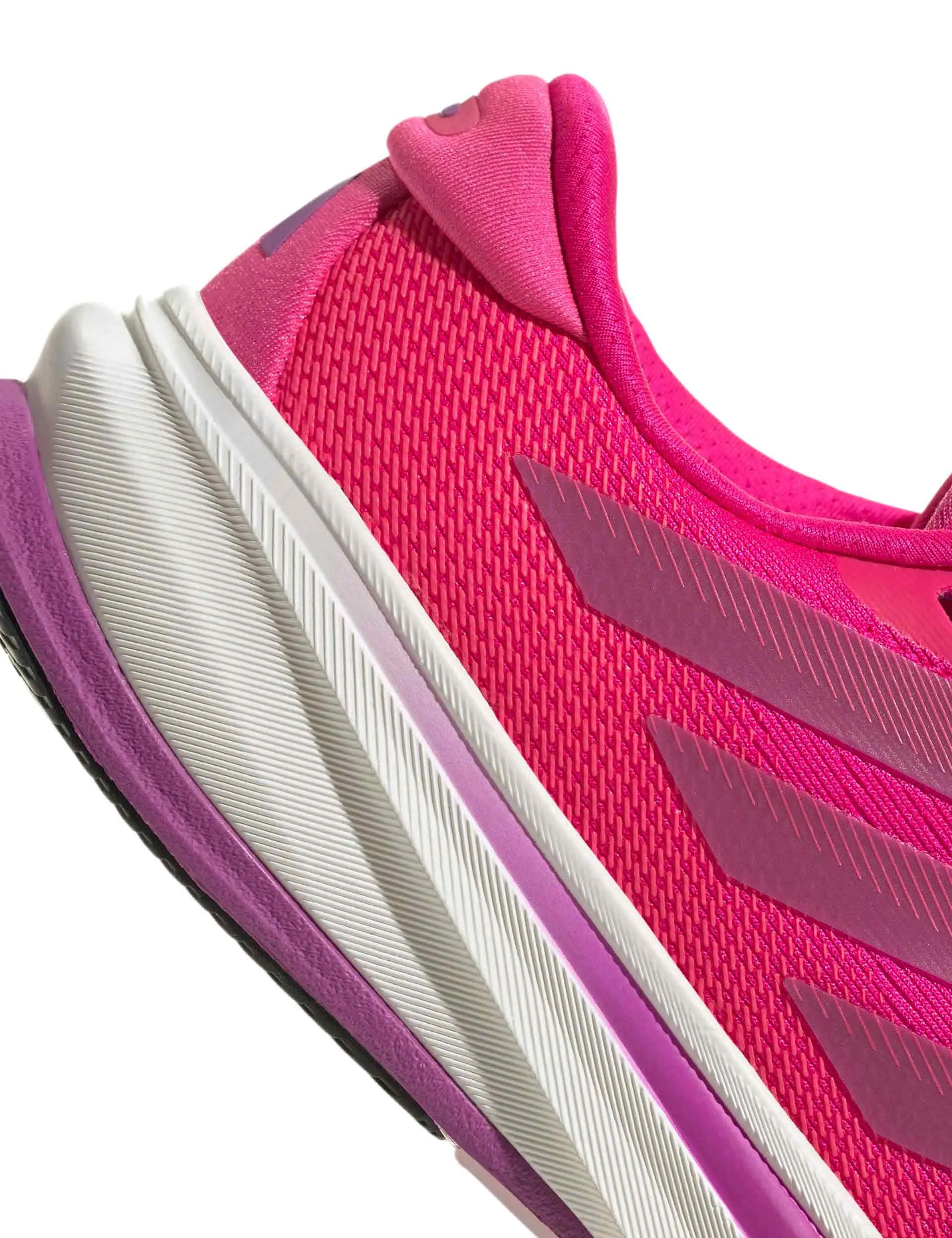 Anti Skid Supernova Rise 2 Running Shoes - Shock Pink/Purple Burst/Lucid Pink