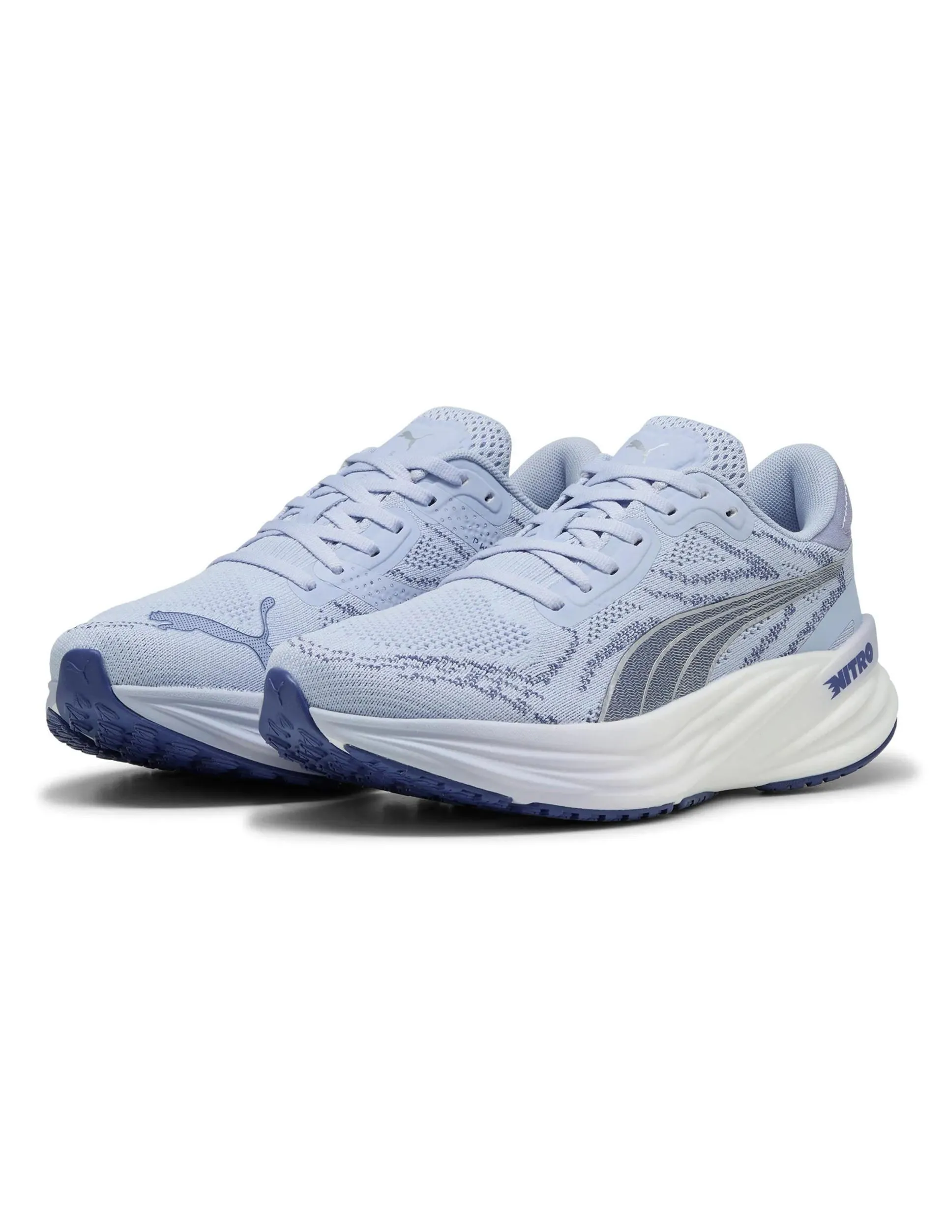 summer running footwear Magnify NITRO 2 Shoes - Cool Weather/Blue Crystal