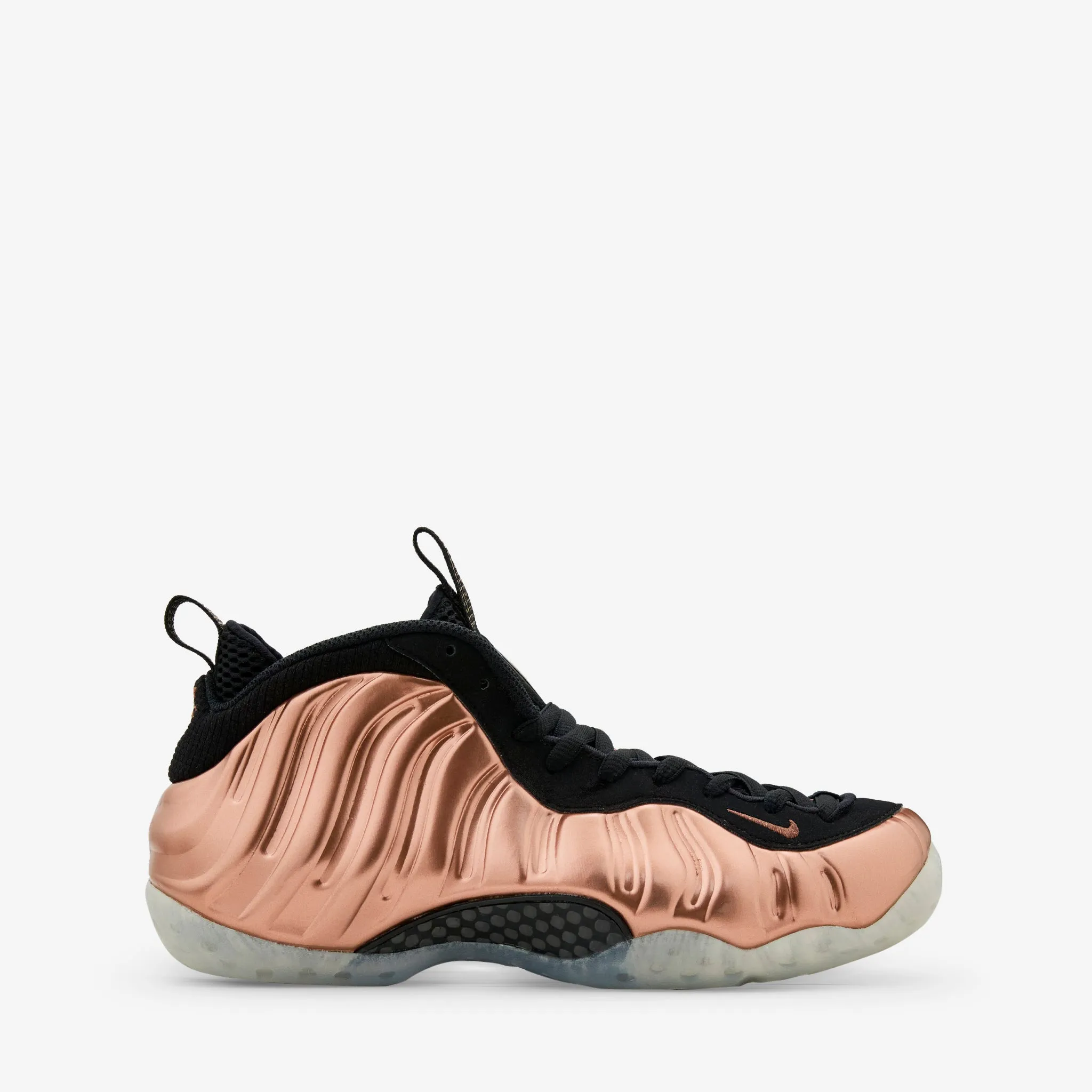 Air Foamposite One Black | Metallic Copper | Off Noir Slip On Design