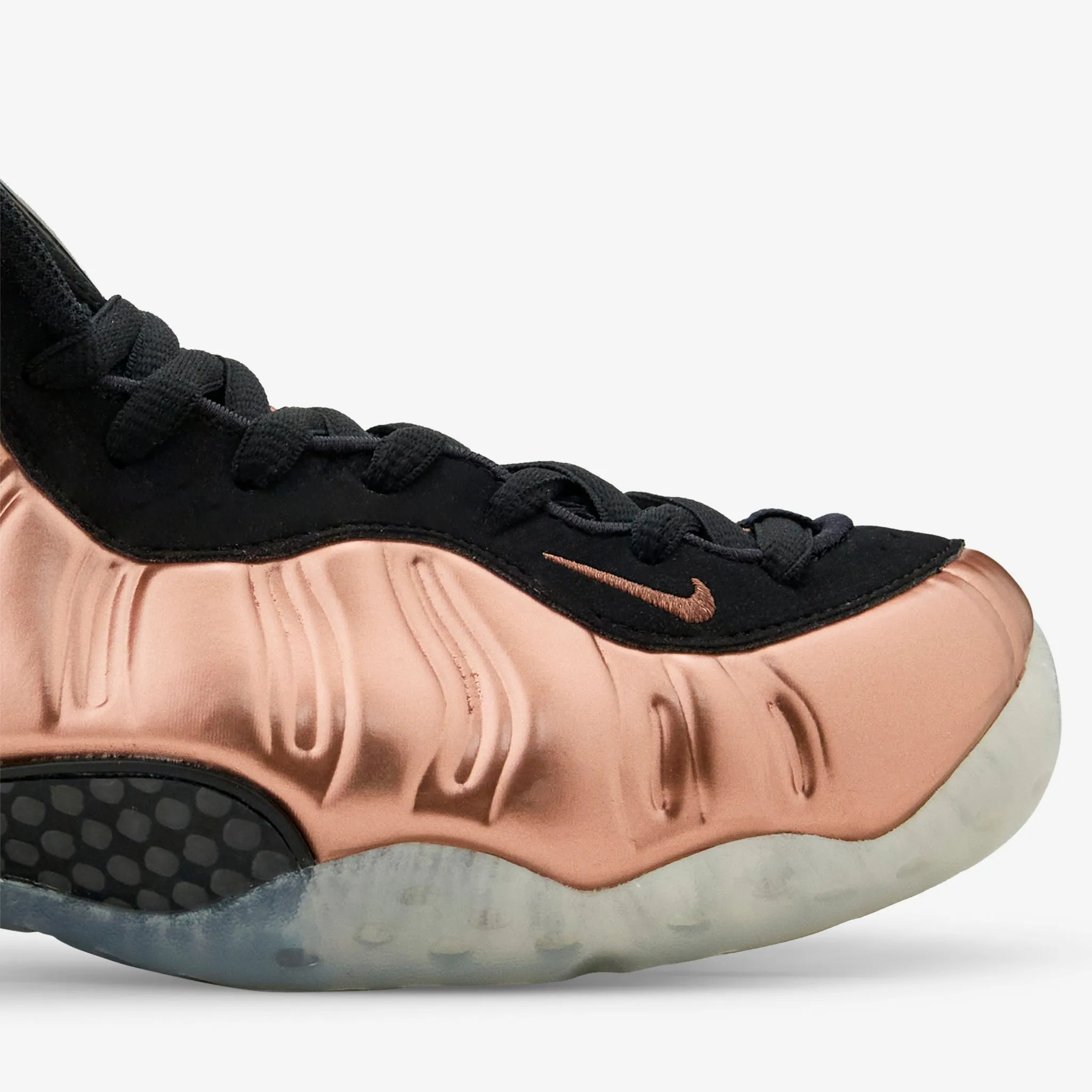 Lean Design Canvas Construction Air Foamposite One Black | Metallic Copper | Off Noir