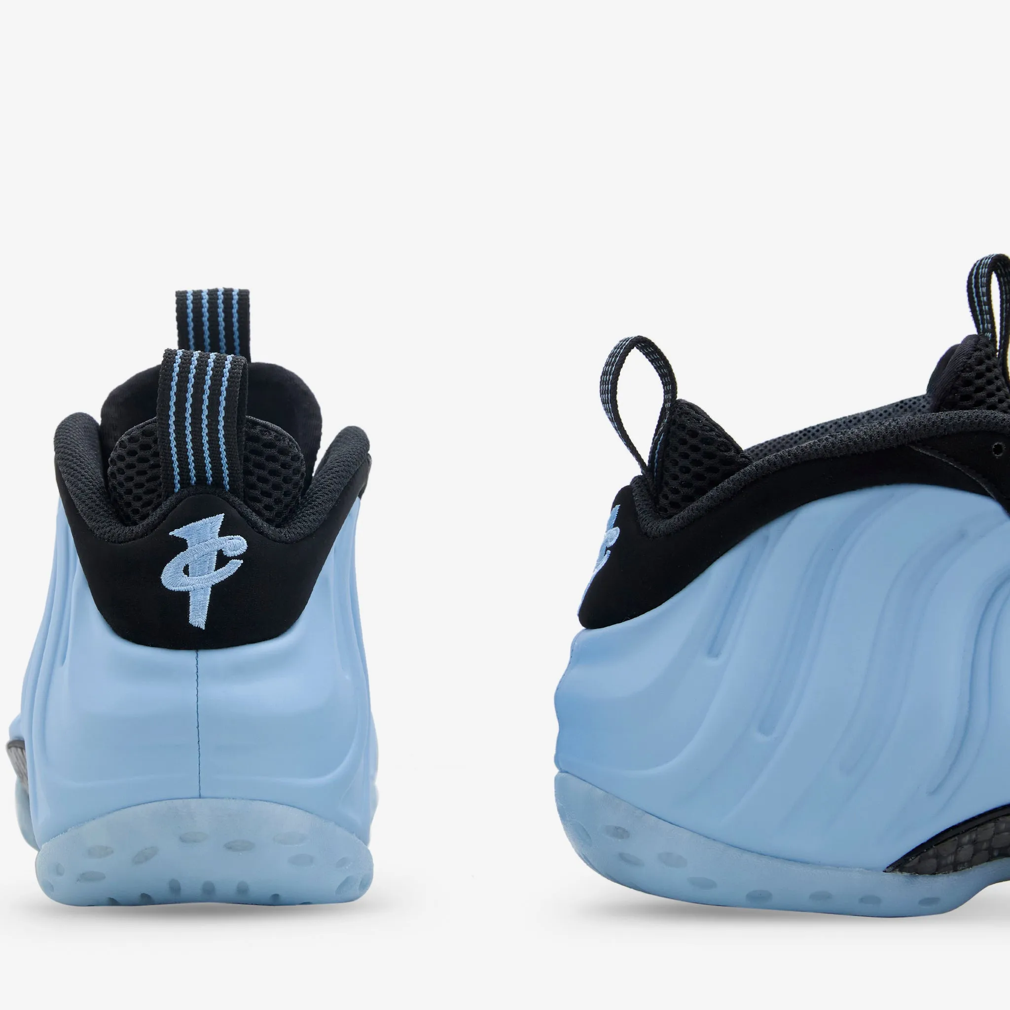 Quick Access Quick lace Air Foamposite One Psychic Blue | Black