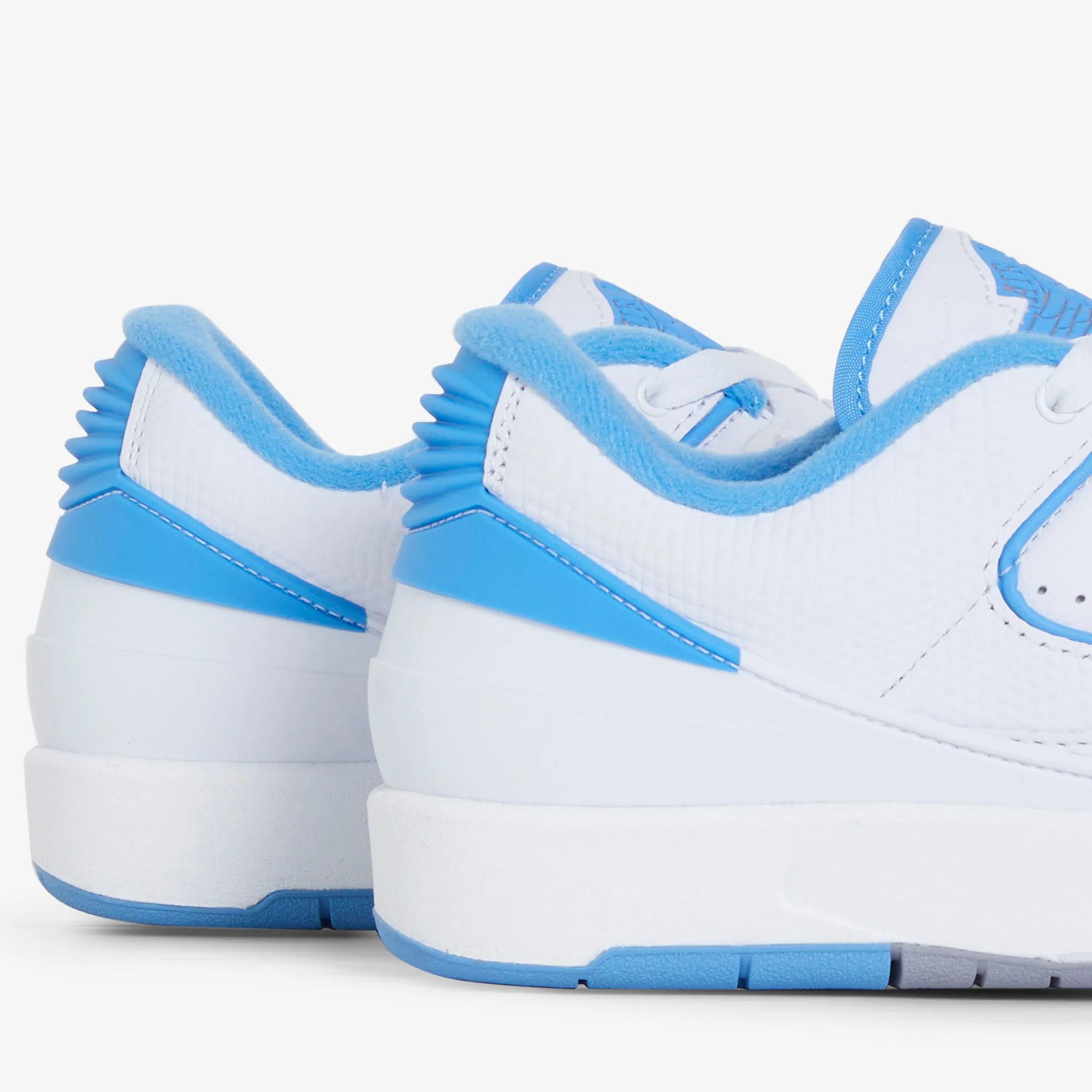 Core Design Air Jordan 2 Retro Low White | University Blue | Cement Grey