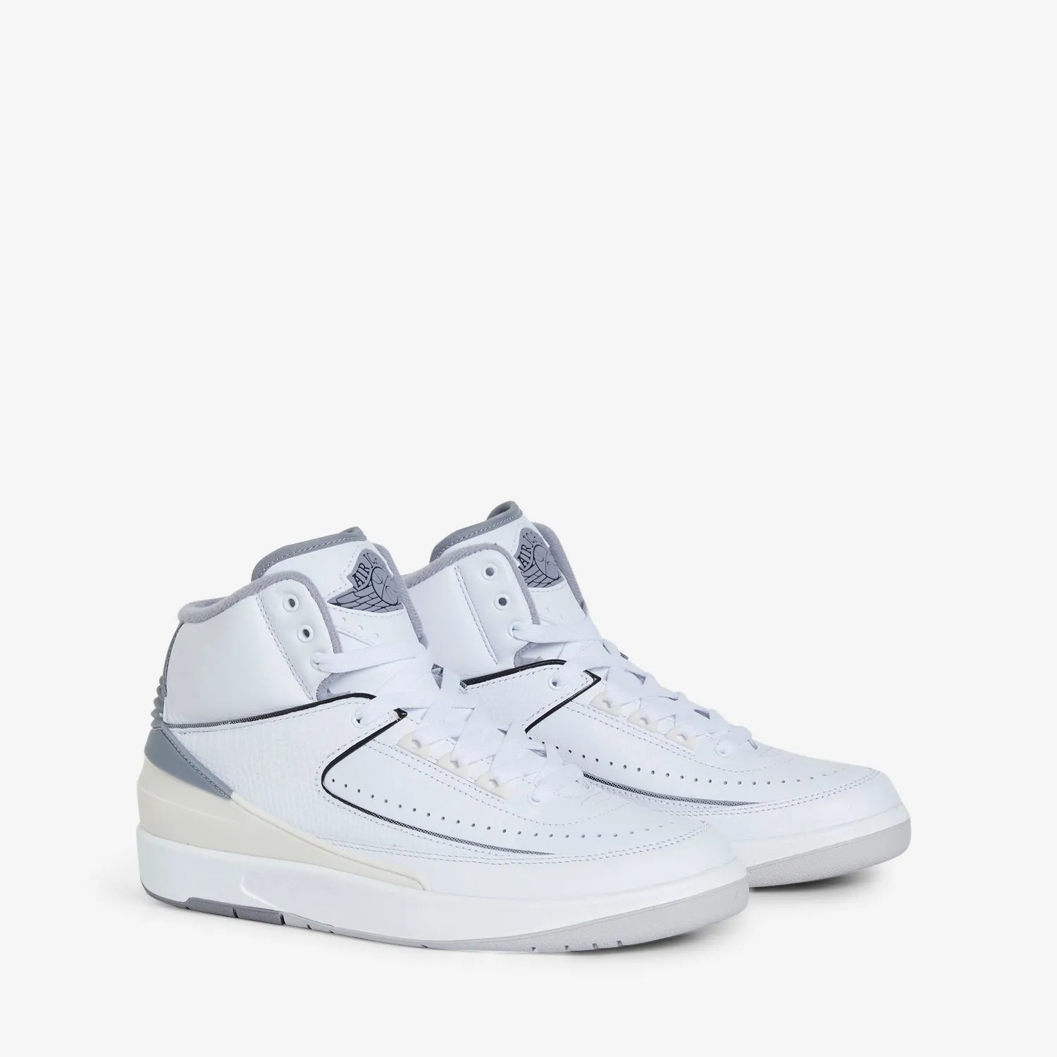 Multi Density Rubber Air Jordan 2 Retro White | Cement Grey | Sail | Black