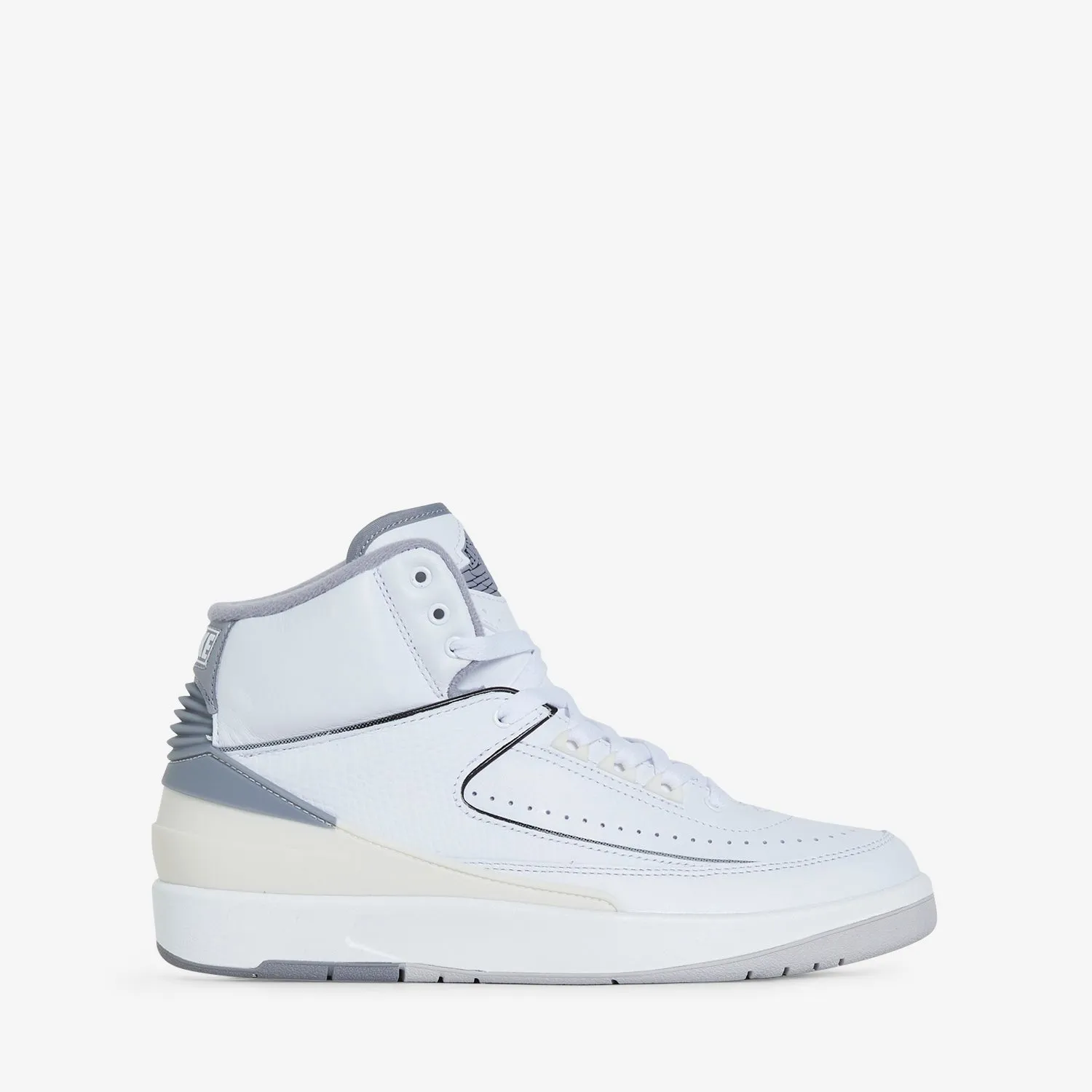 Loafers style Outdoor Day Air Jordan 2 Retro White | Cement Grey | Sail | Black
