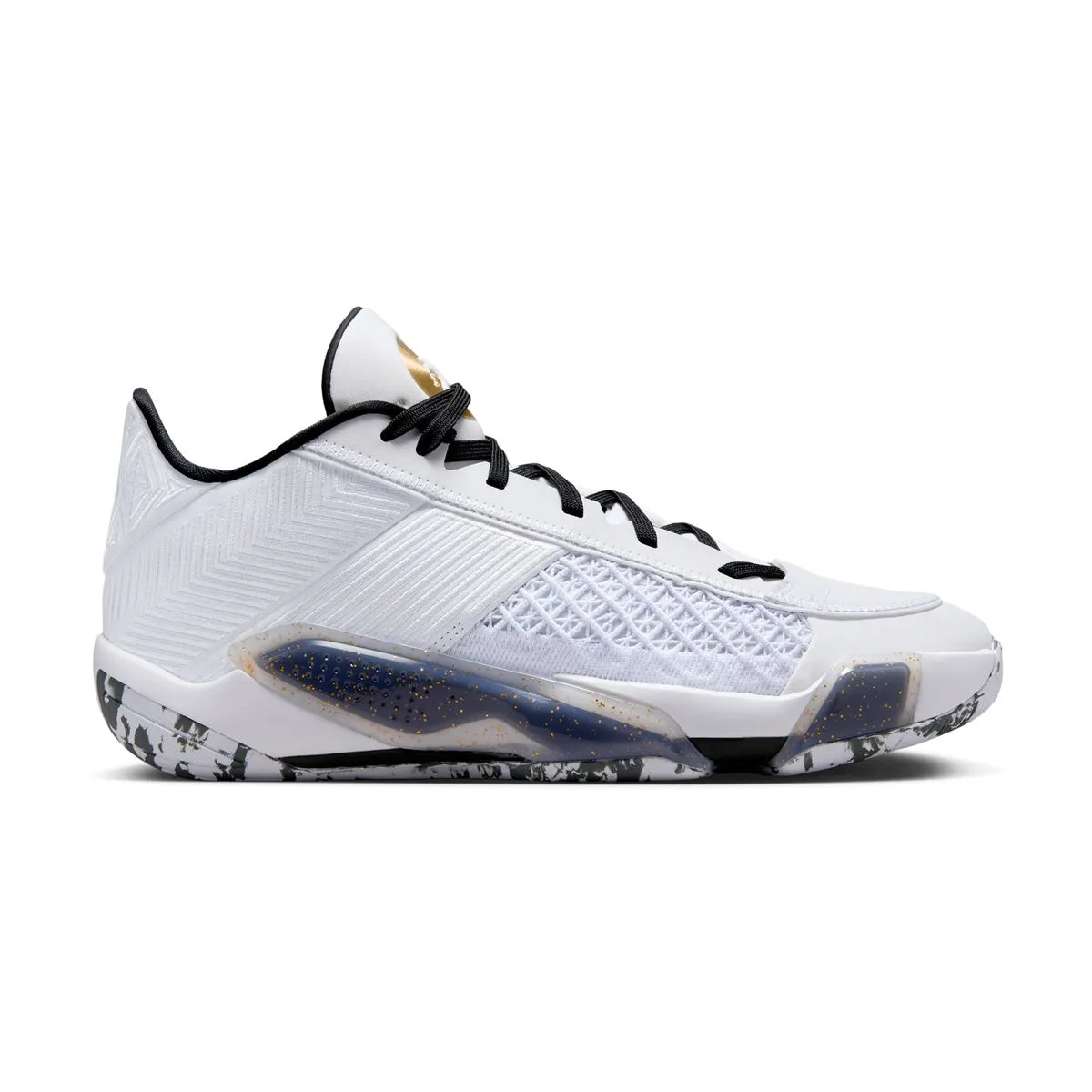 Air Jordan XXXVIII Low PF 'White Black' Breathable mesh Waterproof Daily Walk