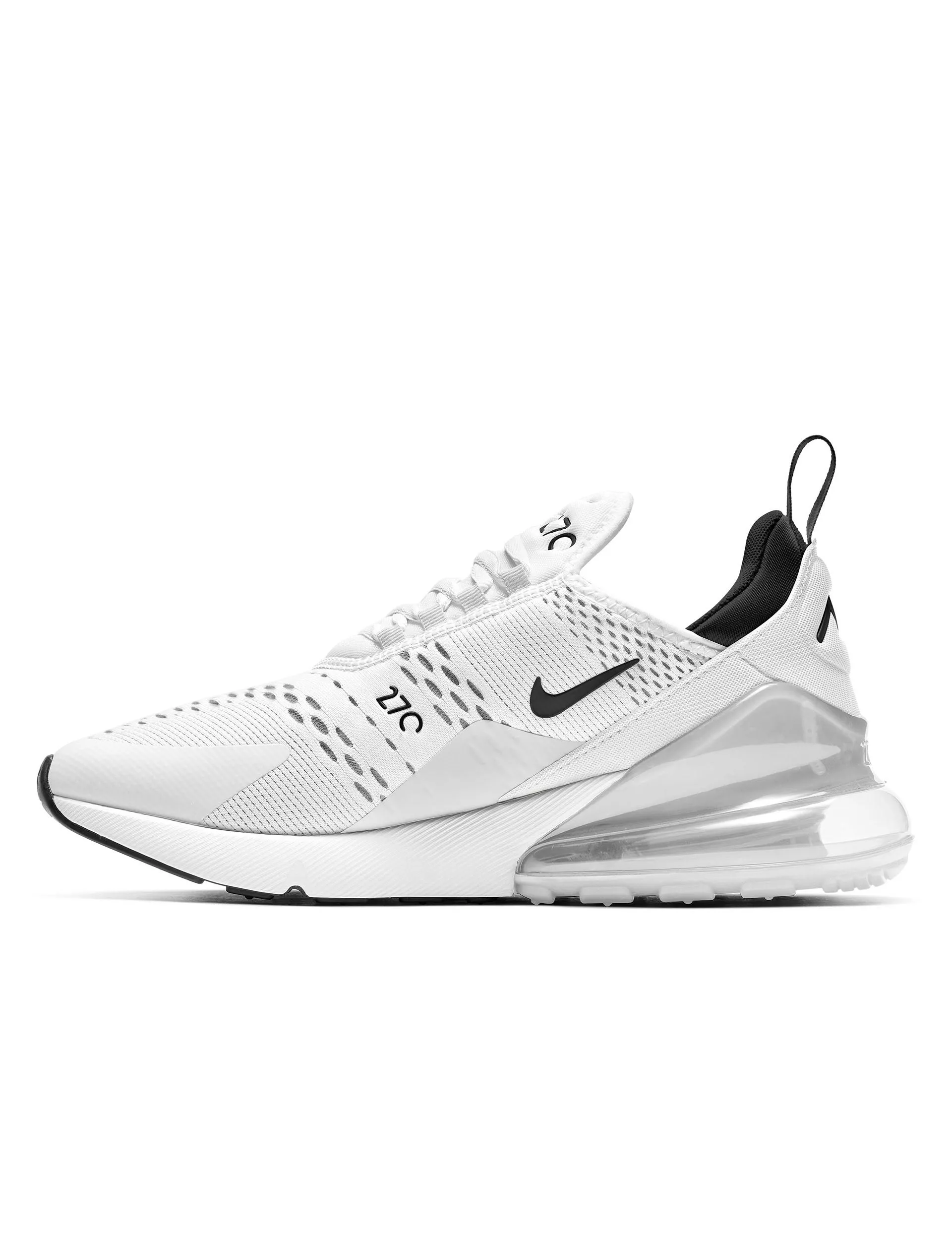 Quick Drying Fabric Air Max 270 Shoes - White/Black