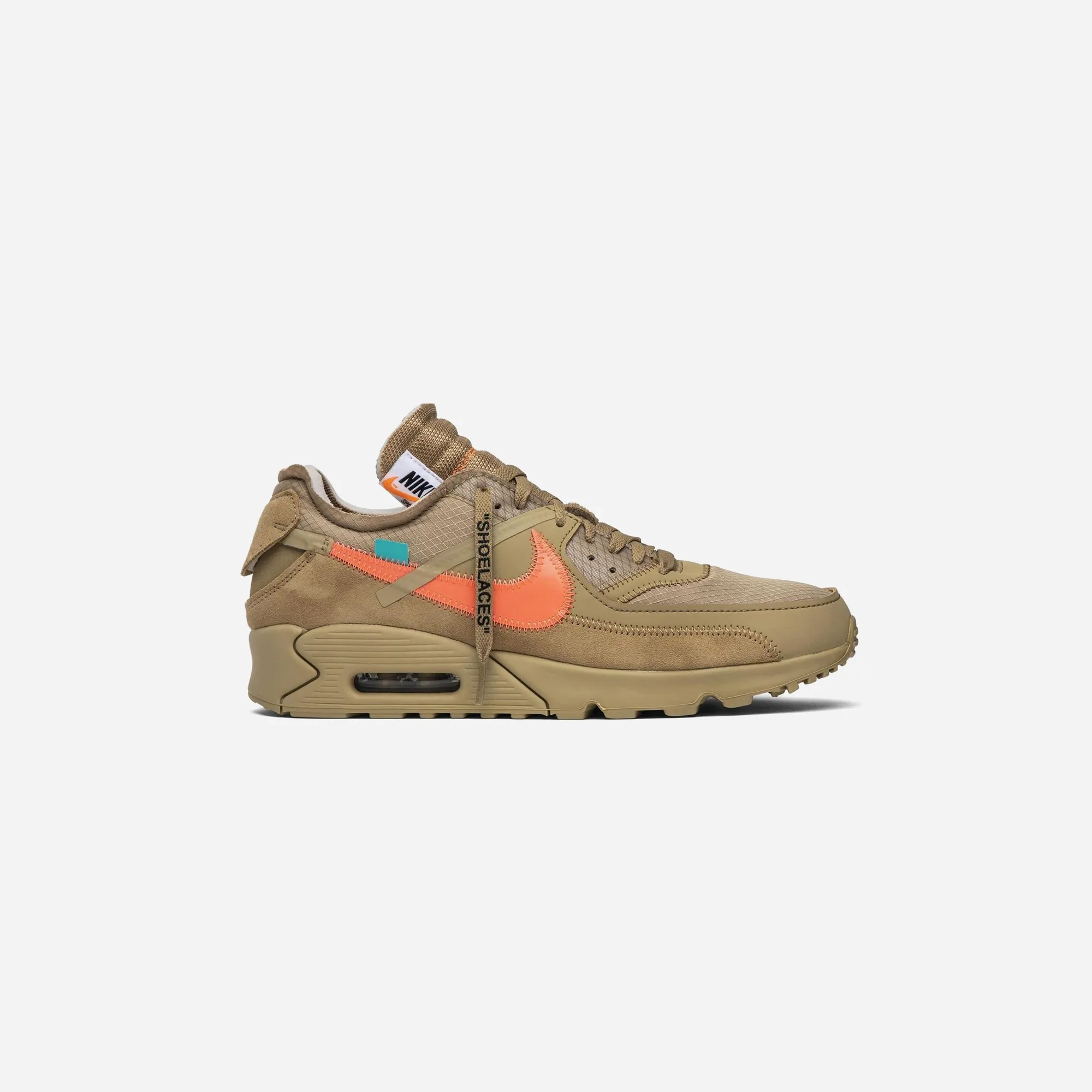 Structured Edge ShockAbsorbing AIR MAX 90 OFF-WHITE DESERT ORE