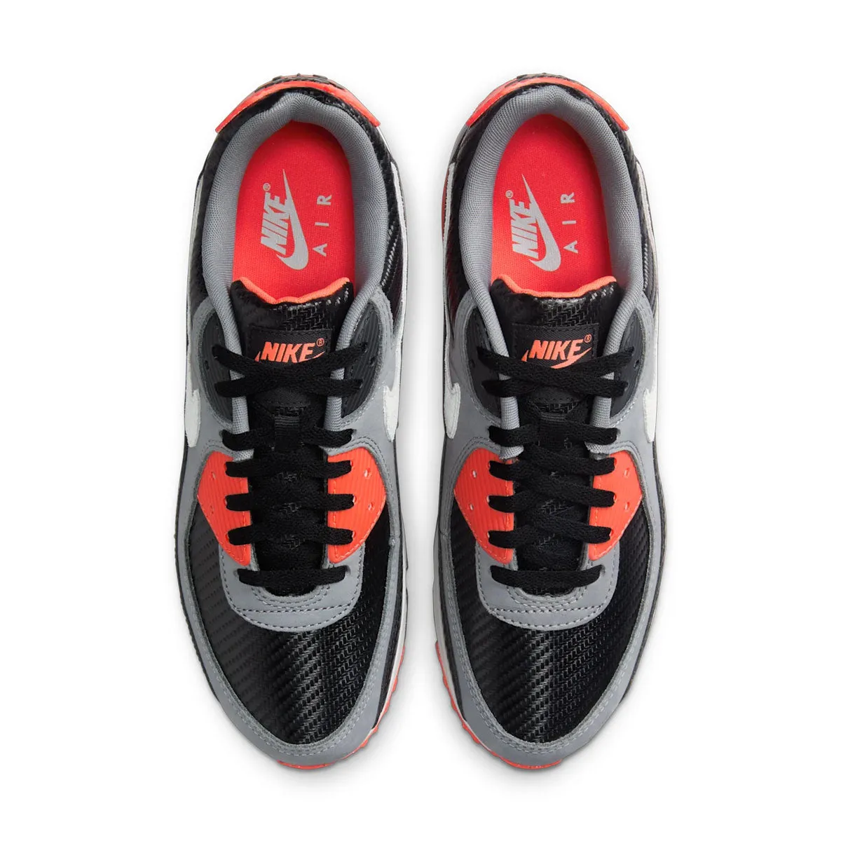Air Max 90 Premium 'Infrared Carbon' Kids Play
