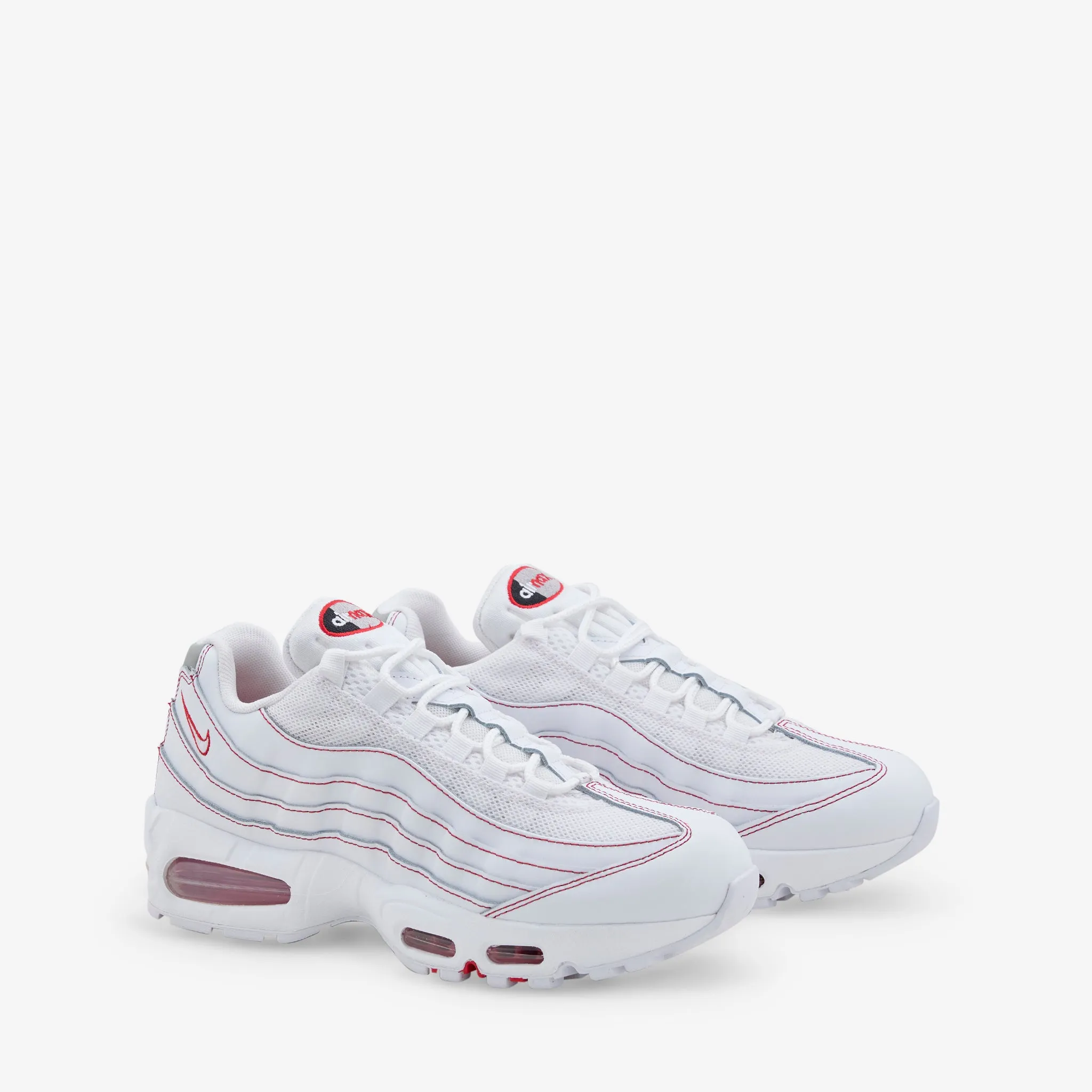 Air Max 95 OG White | University Red | Wolf Grey | White Breath Space