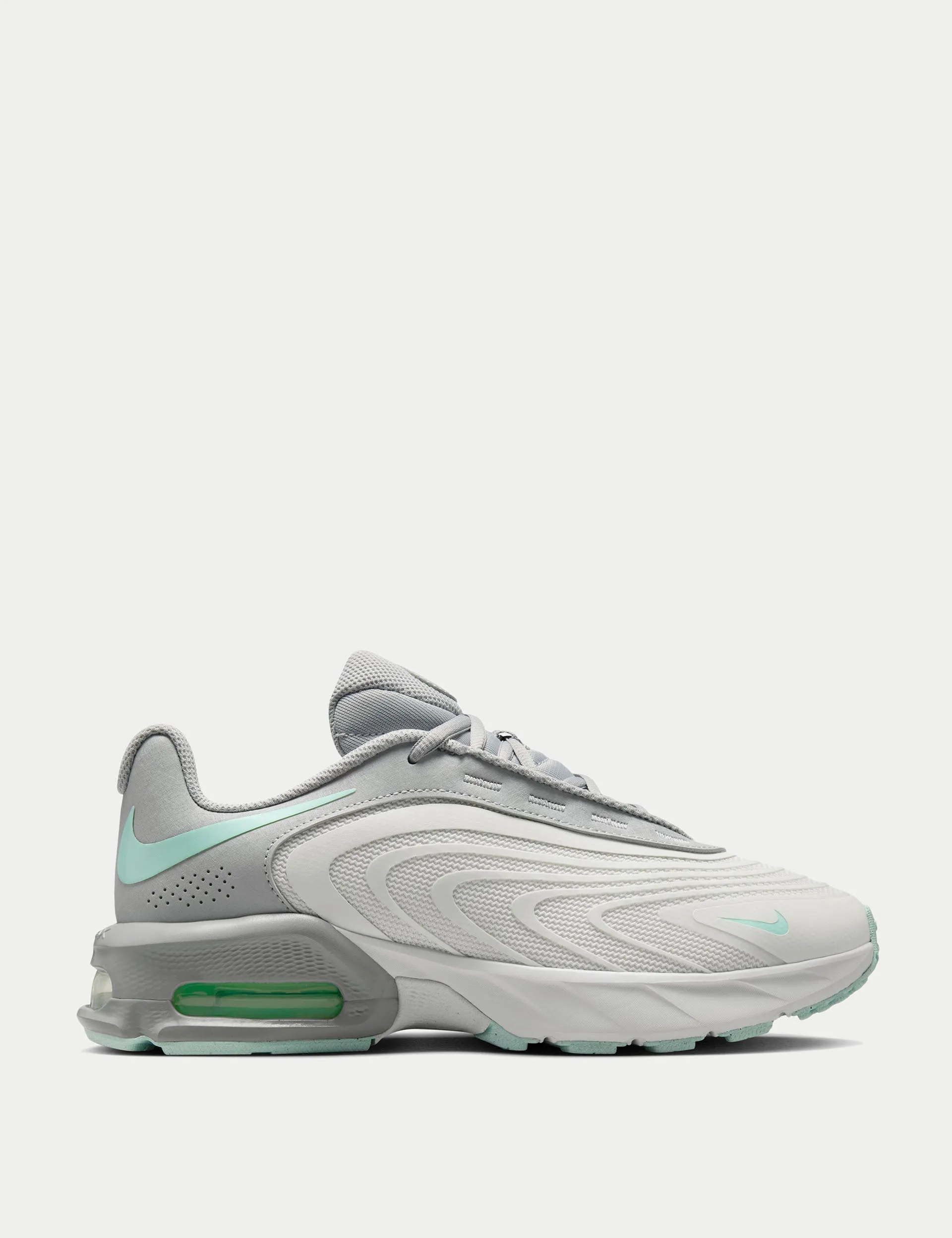 Stair Step Air Max Fire Shoes - Summit White/Mint Foam/Light Smoke Grey