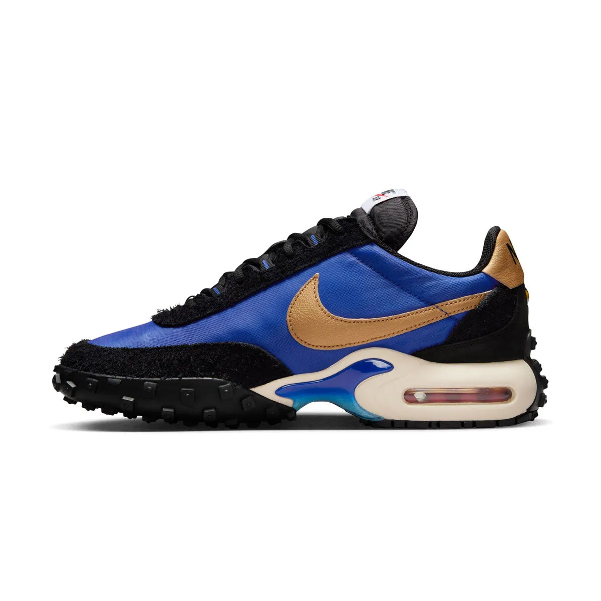 Air Max Waffle SP 'Black Hyper Blue' Hiking Mood Stage Pop