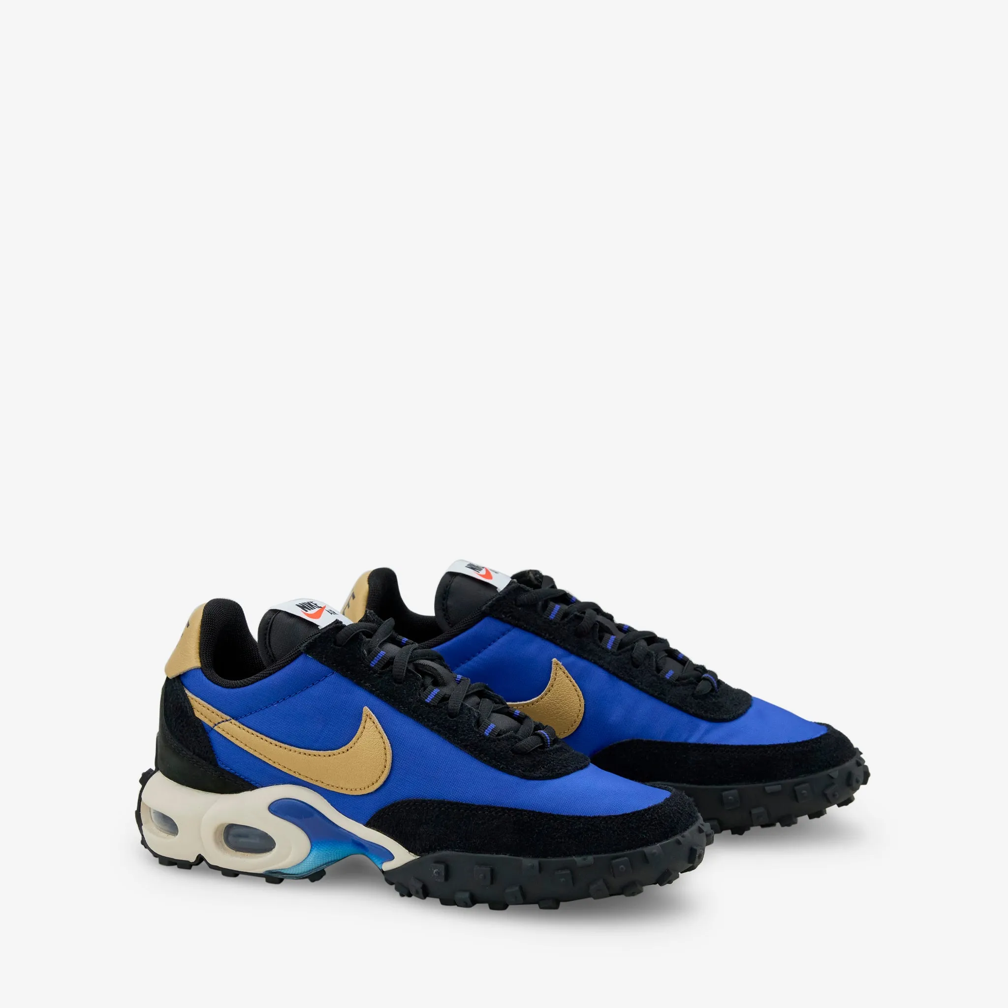 Stable Move Air Max Waffle SP Hyper Blue | Metallic Gold | Black