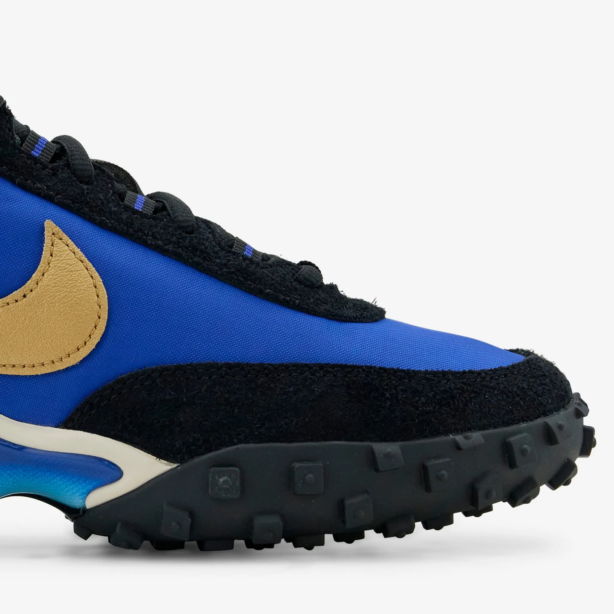 Air Max Waffle SP Hyper Blue | Metallic Gold | Black Star Jog comfort feature