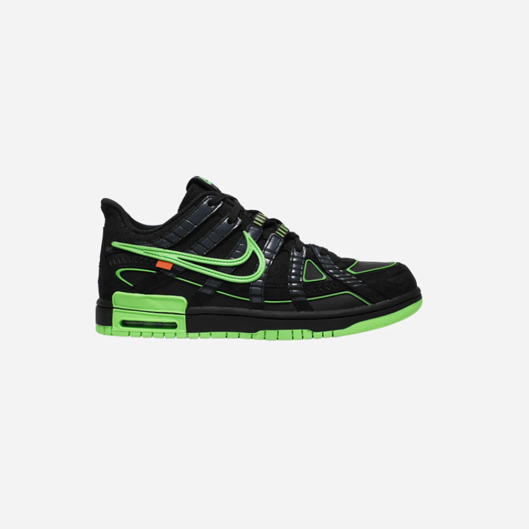 Contoured AIR RUBBER DUNK OFF-WHITE GREEN STRIKE