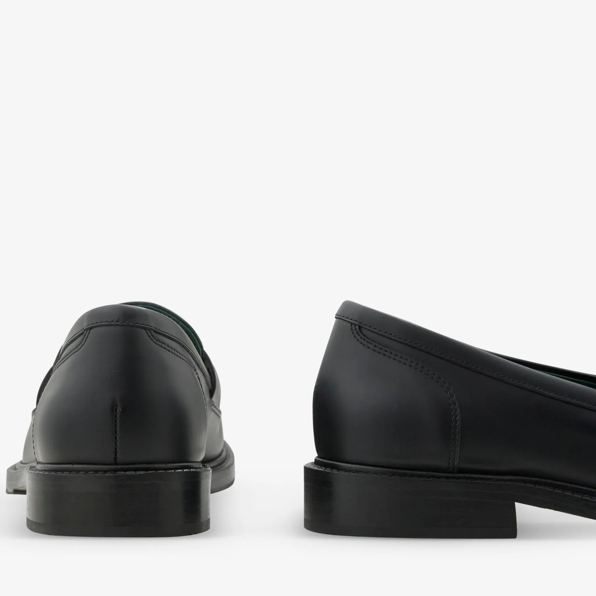 All Day Long Shoe Game SS25 Townee Penny Loafer Black Polido Leather