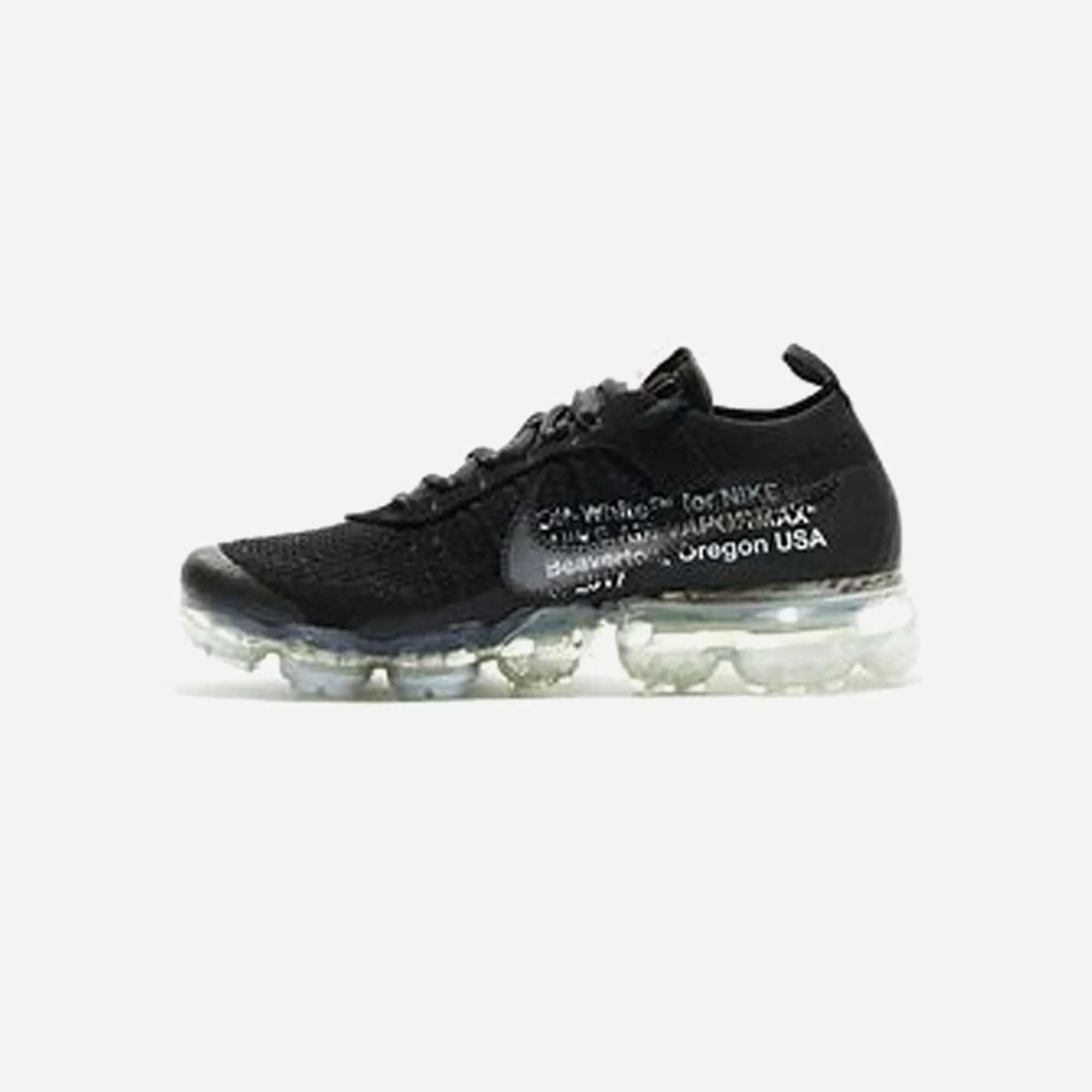 Orthotic Compatible Footbed High Mileage AIR VAPORMAX OFF-WHITE BLACK