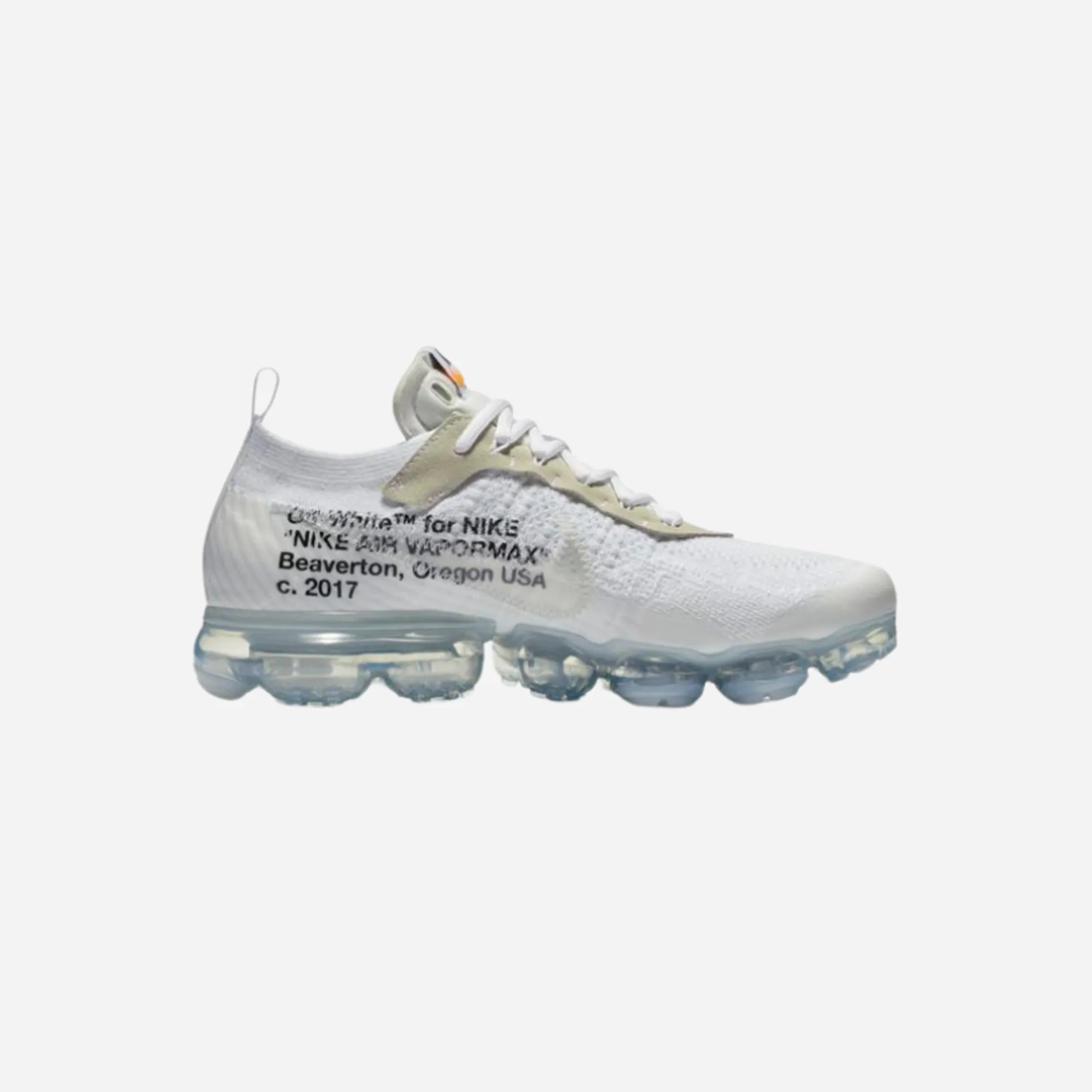 AIR VAPORMAX OFF-WHITE Heel Lockdown System
