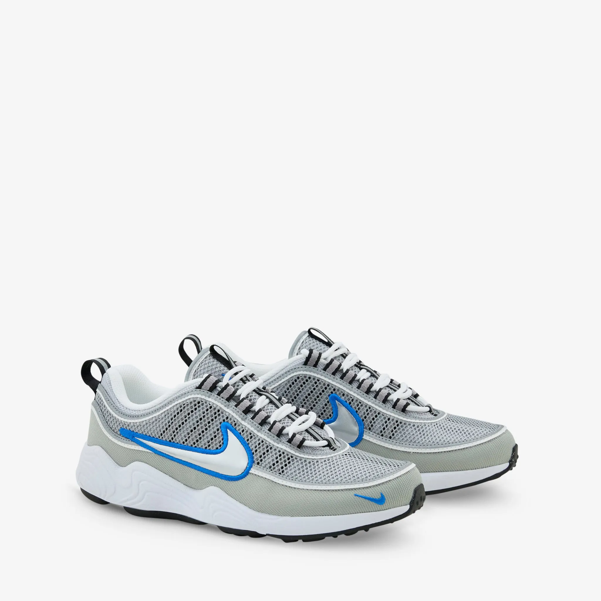 Air Zoom Spiridon Metallic Silver | Metallic Silver | White Step Relief