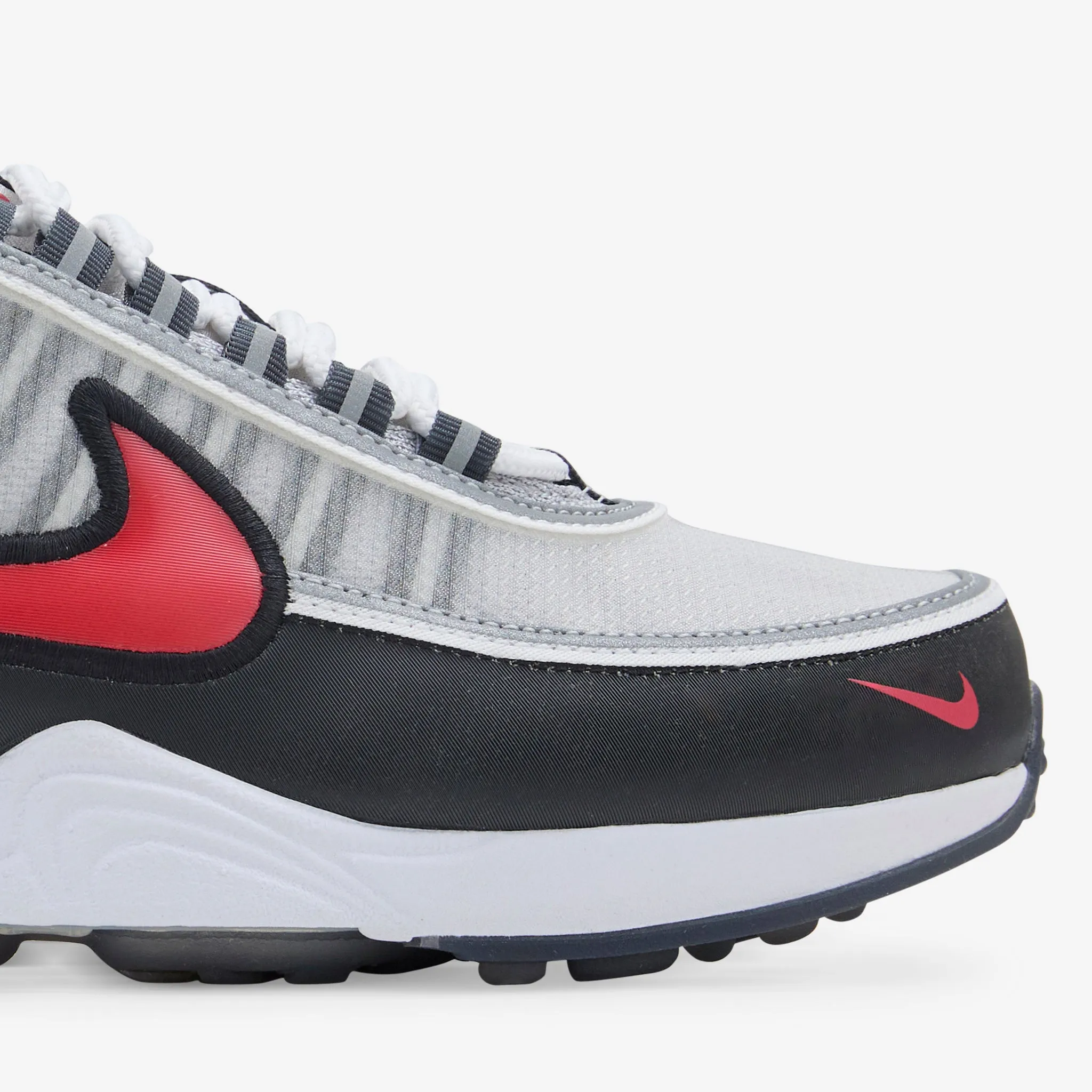 Air Zoom Spiridon Metallic Silver | Sport Red | Black | White Ridge Hike