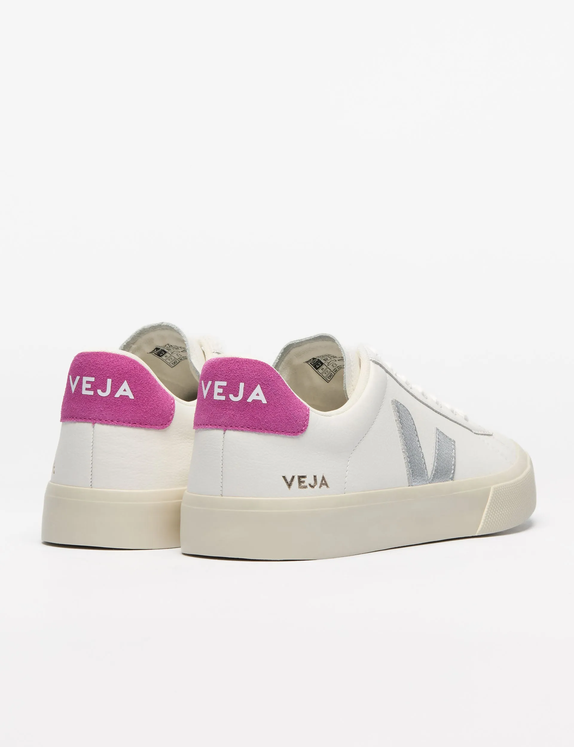 On demand Campo Leather - White Silver Ultraviolet