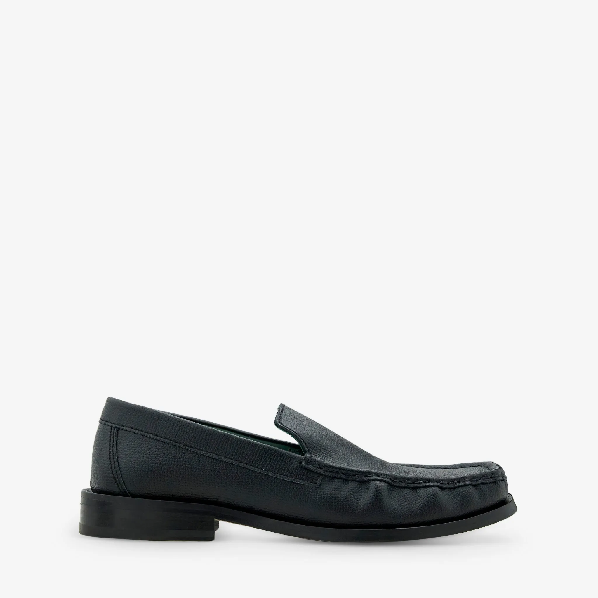 Michel Mocassin Black Grain Leather Commuter Pick