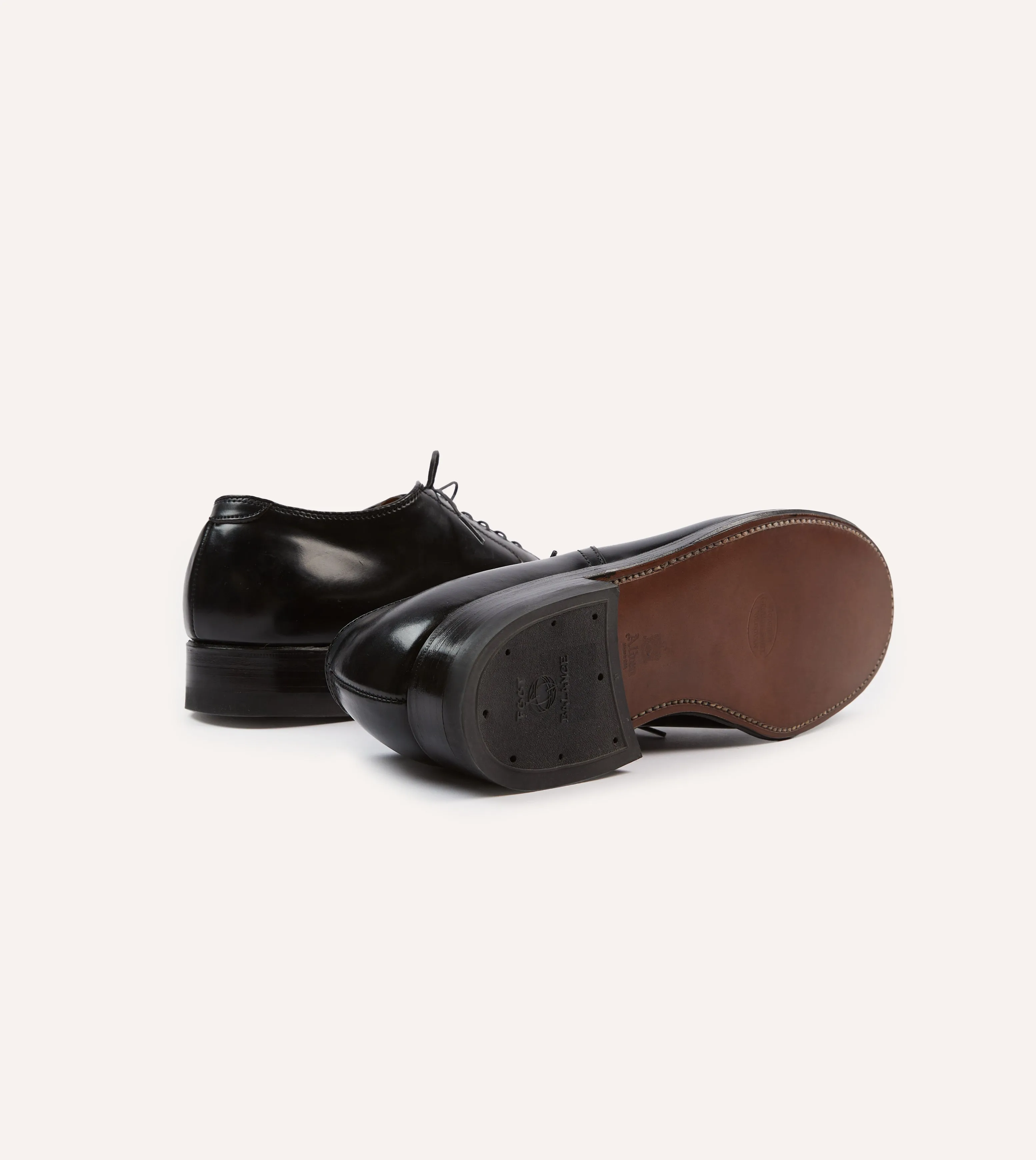 Alden Black Cordovan Algonquin Blucher Flat beach lovers