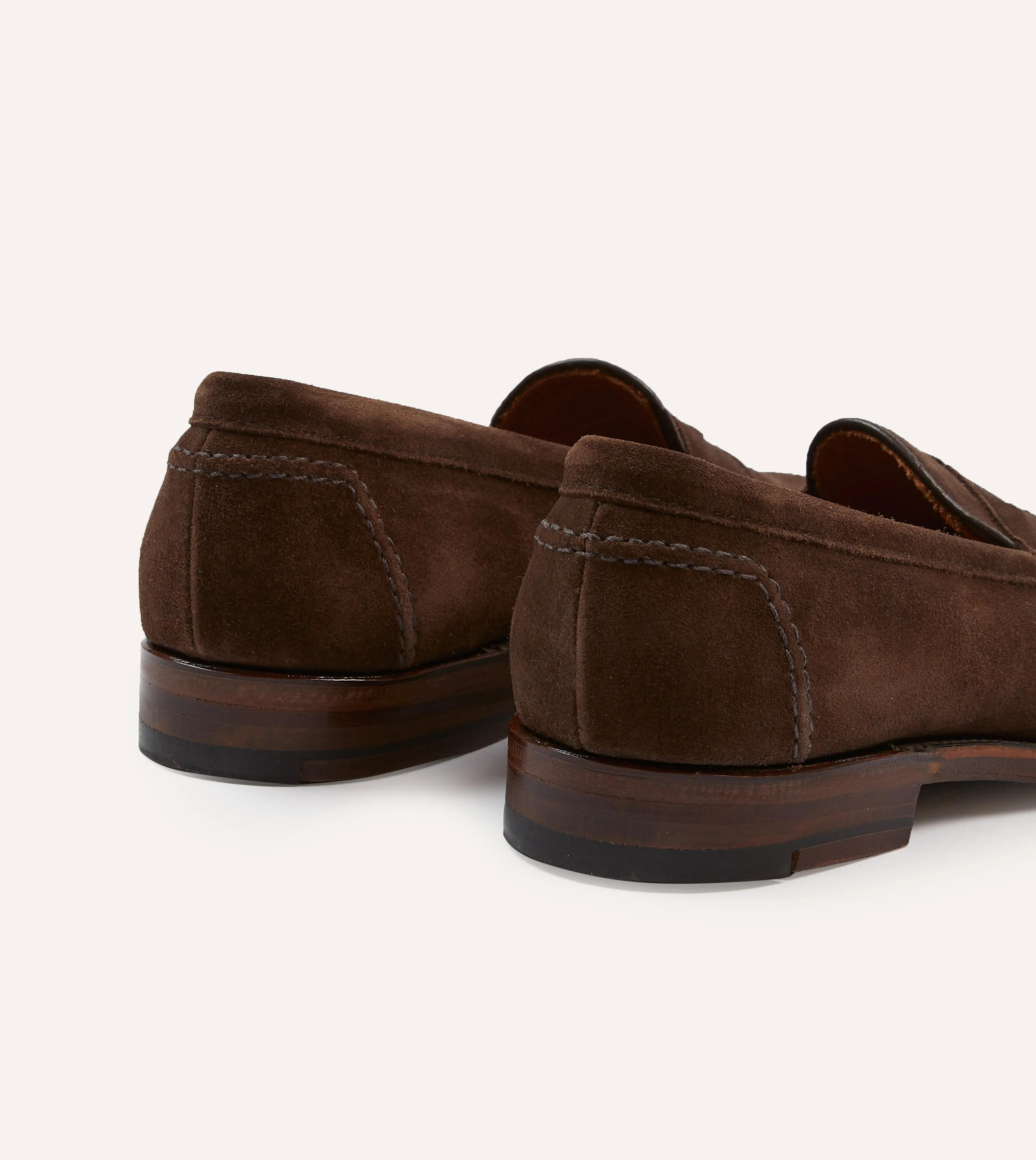 weakest baseball players' mobility Alden Brown Suede Penny Loafer