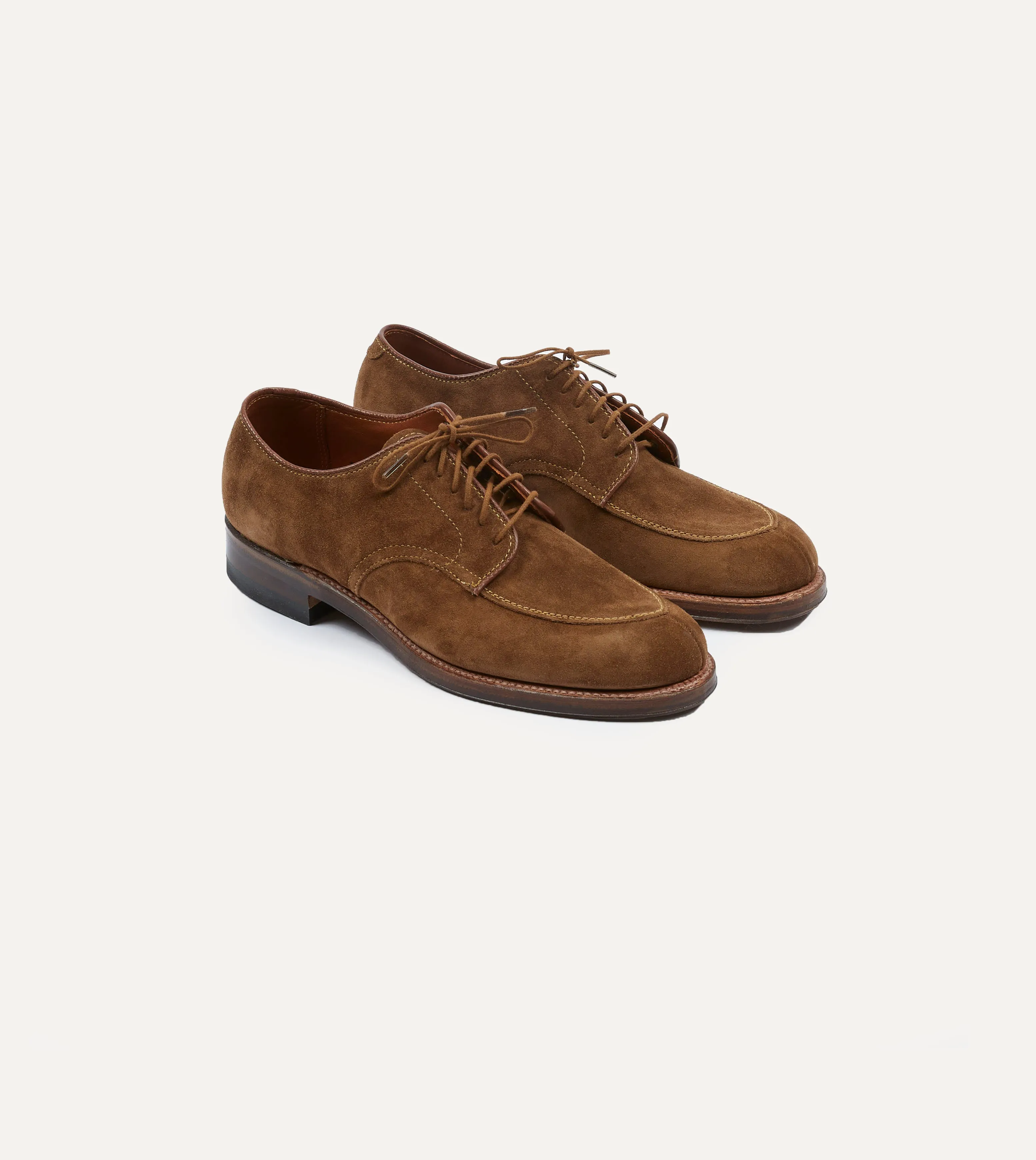 tempting budget-friendly Alden Snuff Suede Algonquin Blucher